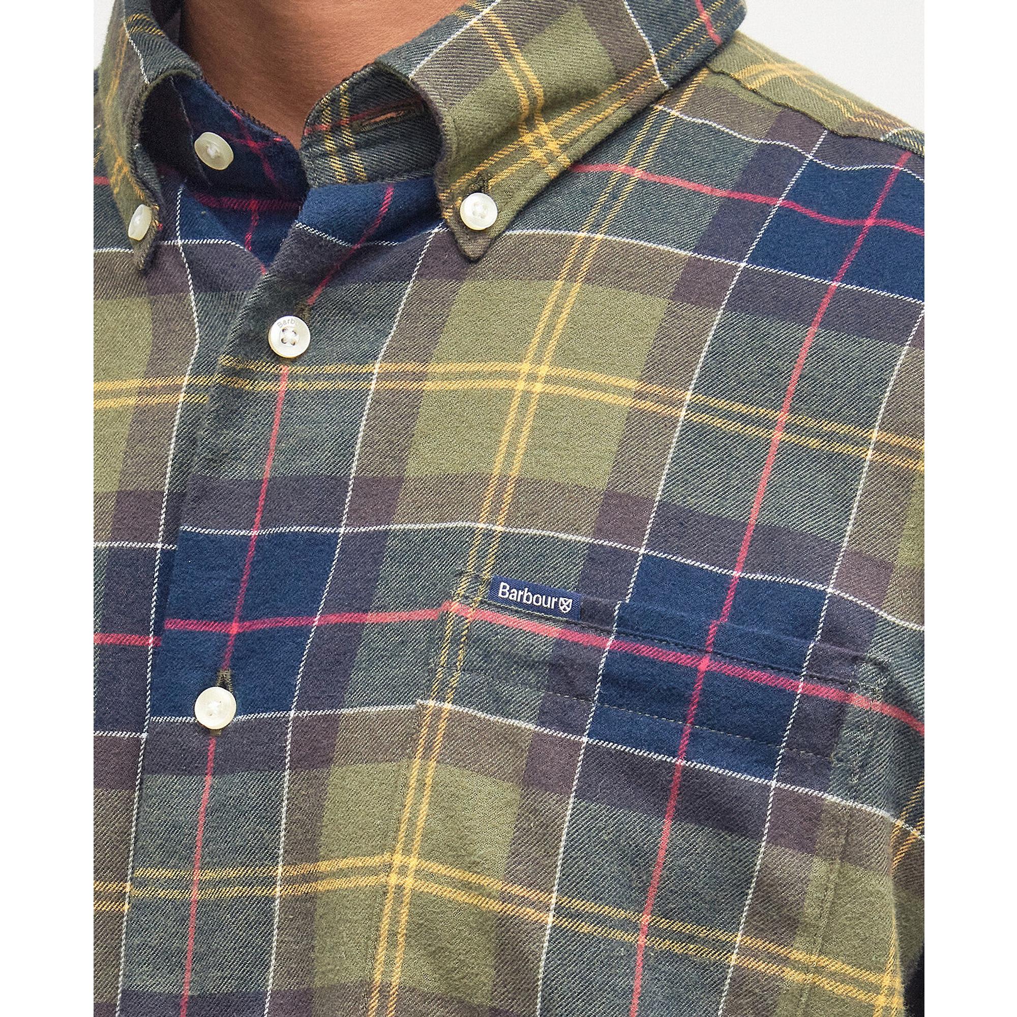 Product image 6 of 6 of Barbour Men's Fortrose Tailored Tartan Shirt - Classic Tartan