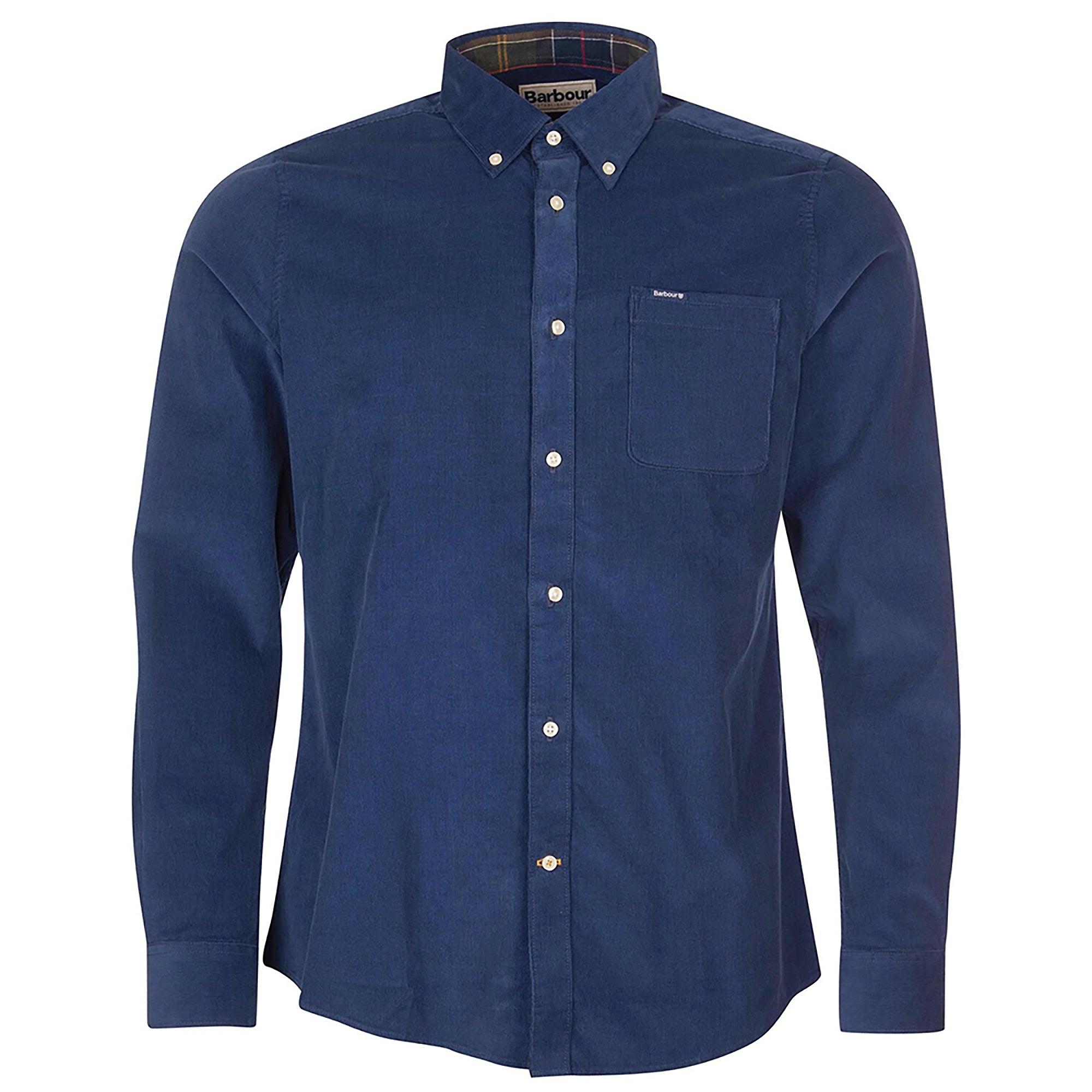 Product image 1 of 6 of Barbour Men's Ramsey Tailored Fit Shirt - Dark Denim