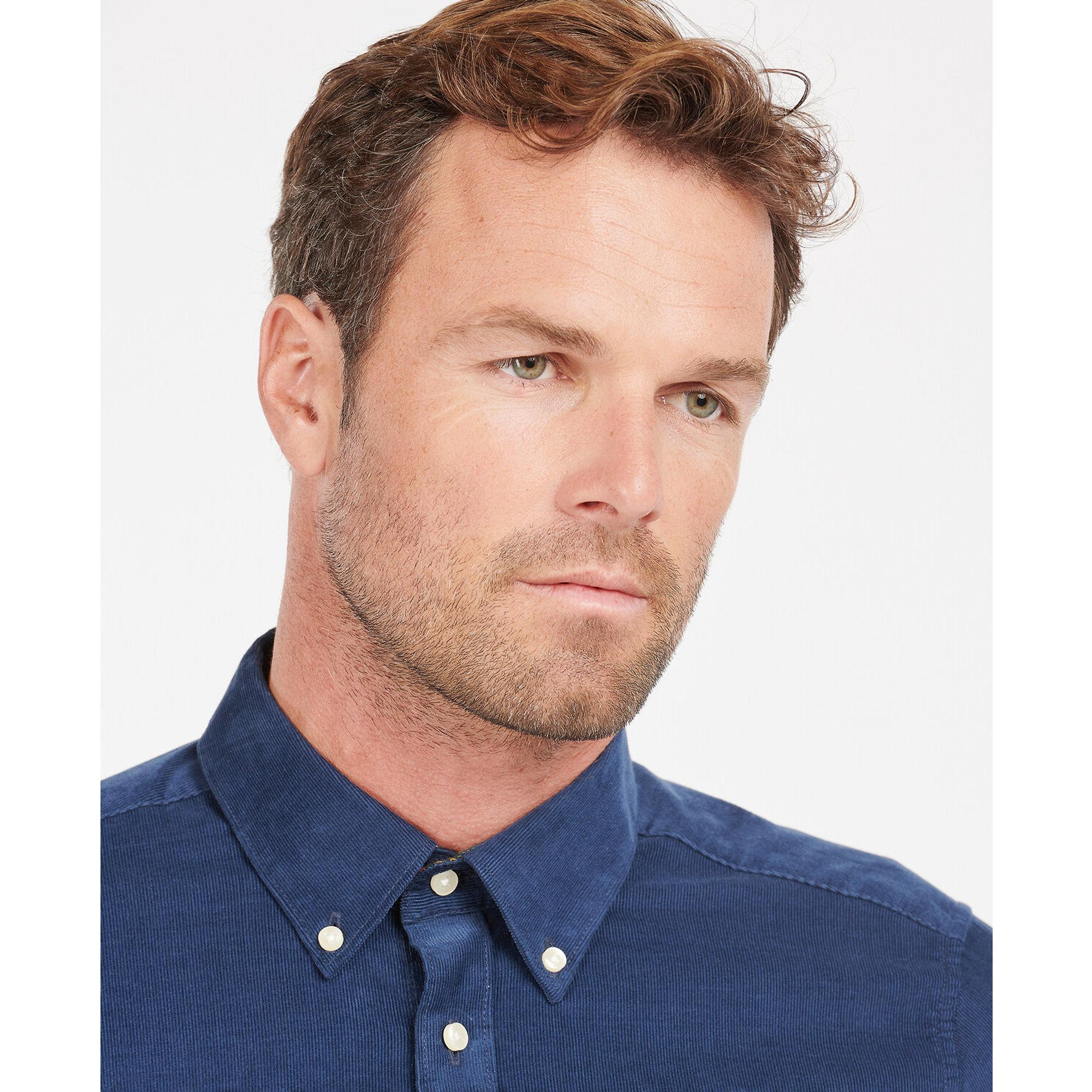 Product image 5 of 6 of Barbour Men's Ramsey Tailored Fit Shirt - Dark Denim