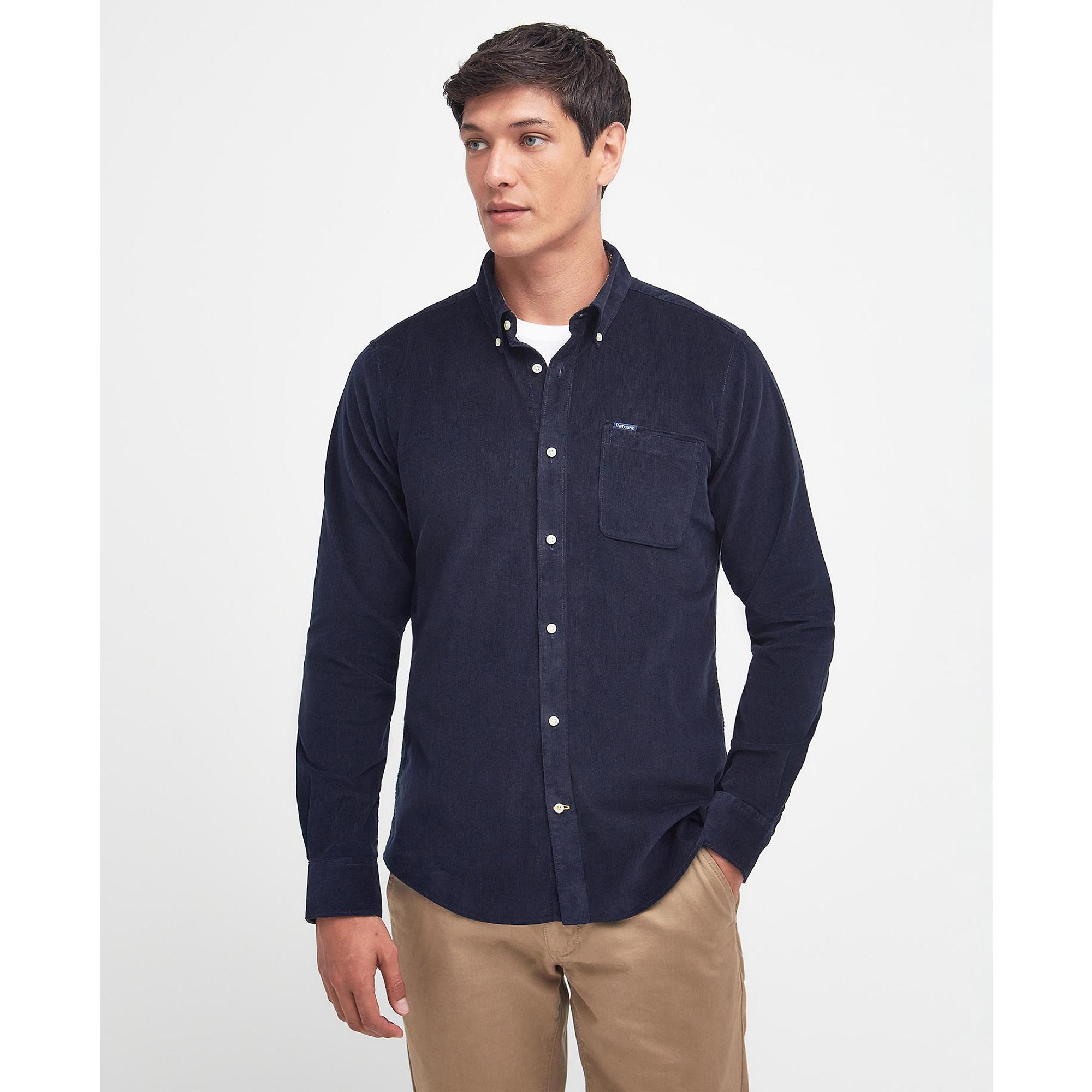 Product image 2 of 8 of Barbour Men's Ramsey Tailored Fit Shirt - Navy