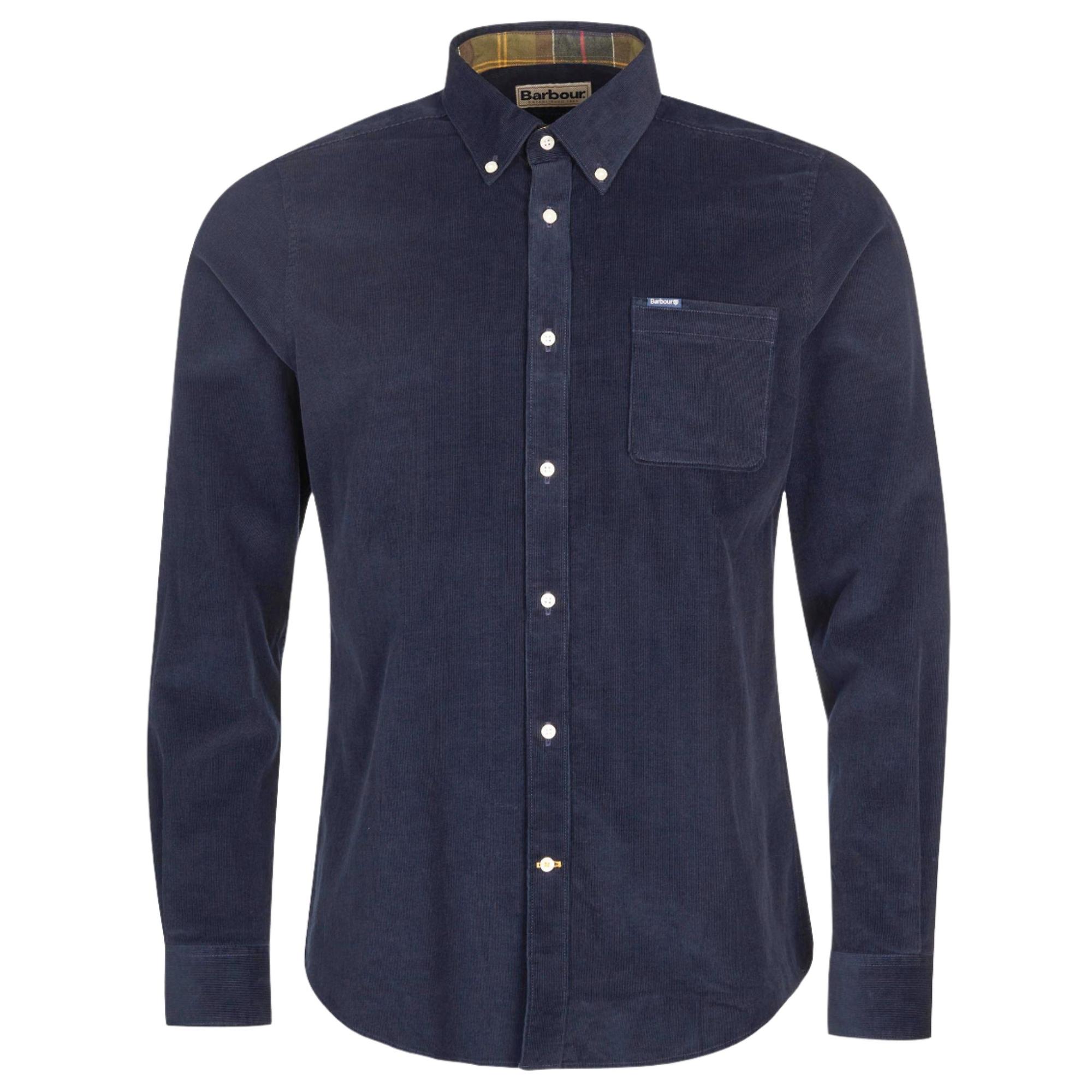 Product image 1 of 8 of Barbour Men's Ramsey Tailored Fit Shirt - Navy