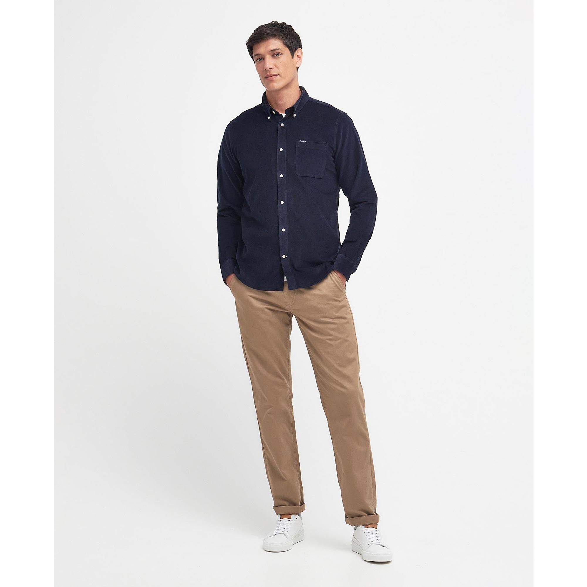 Product image 4 of 8 of Barbour Men's Ramsey Tailored Fit Shirt - Navy
