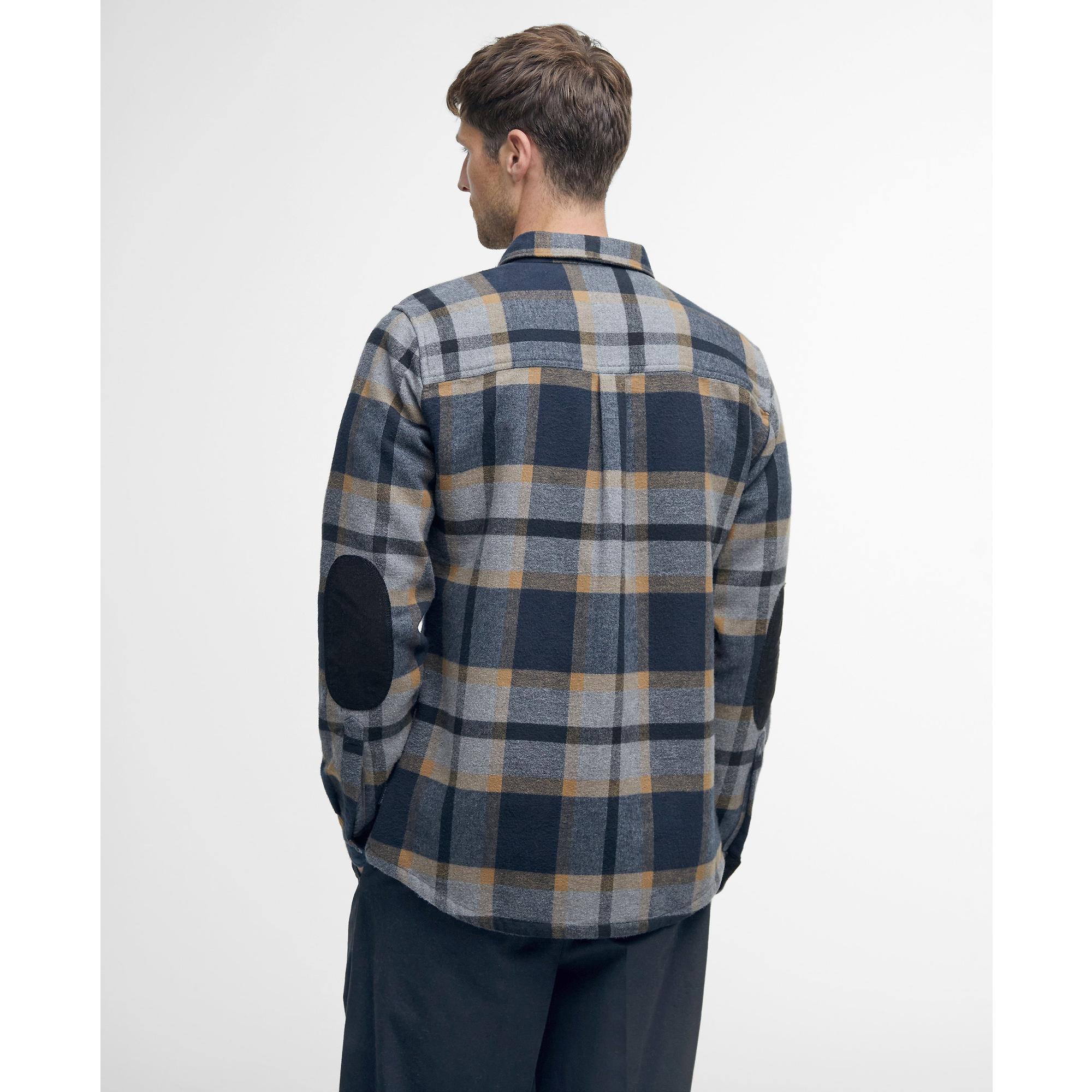 Product image 7 of 7 of Barbour Men's Rhobell Rugged Tailored Shirt - Grey Marl