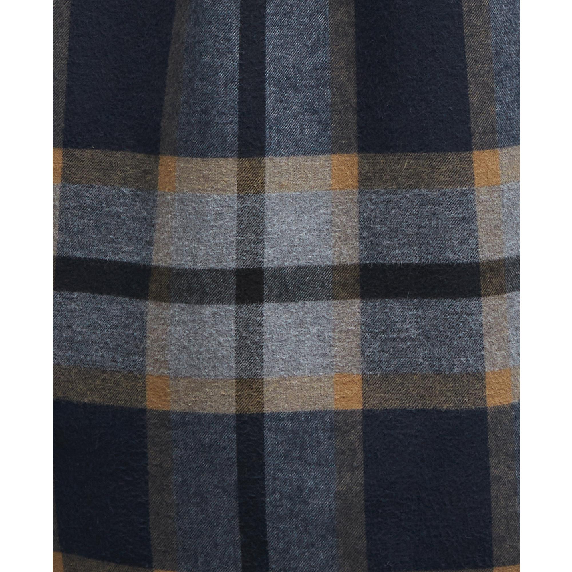 Product image 6 of 7 of Barbour Men's Rhobell Rugged Tailored Shirt - Grey Marl