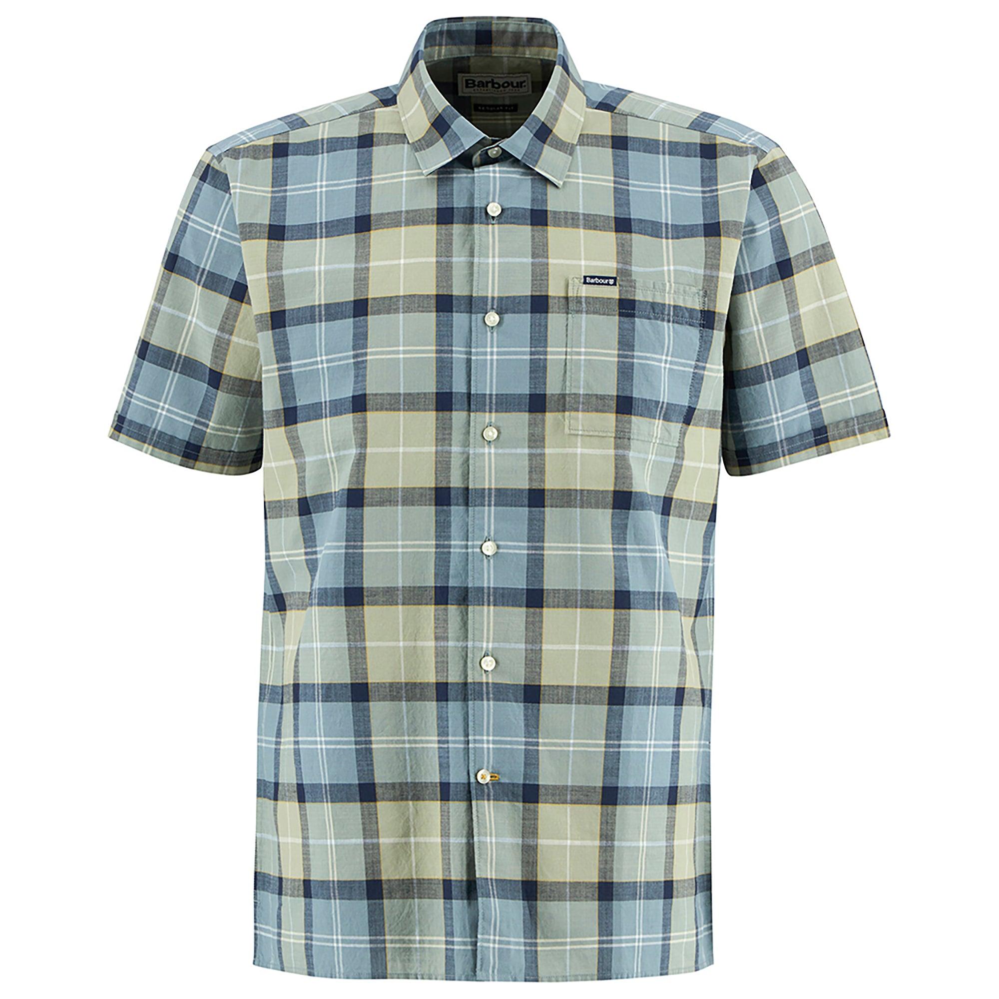 Product image 1 of 5 of Barbour Men's Gordon Short-Sleeved Tailored Shirt - Highland Loch Tartan