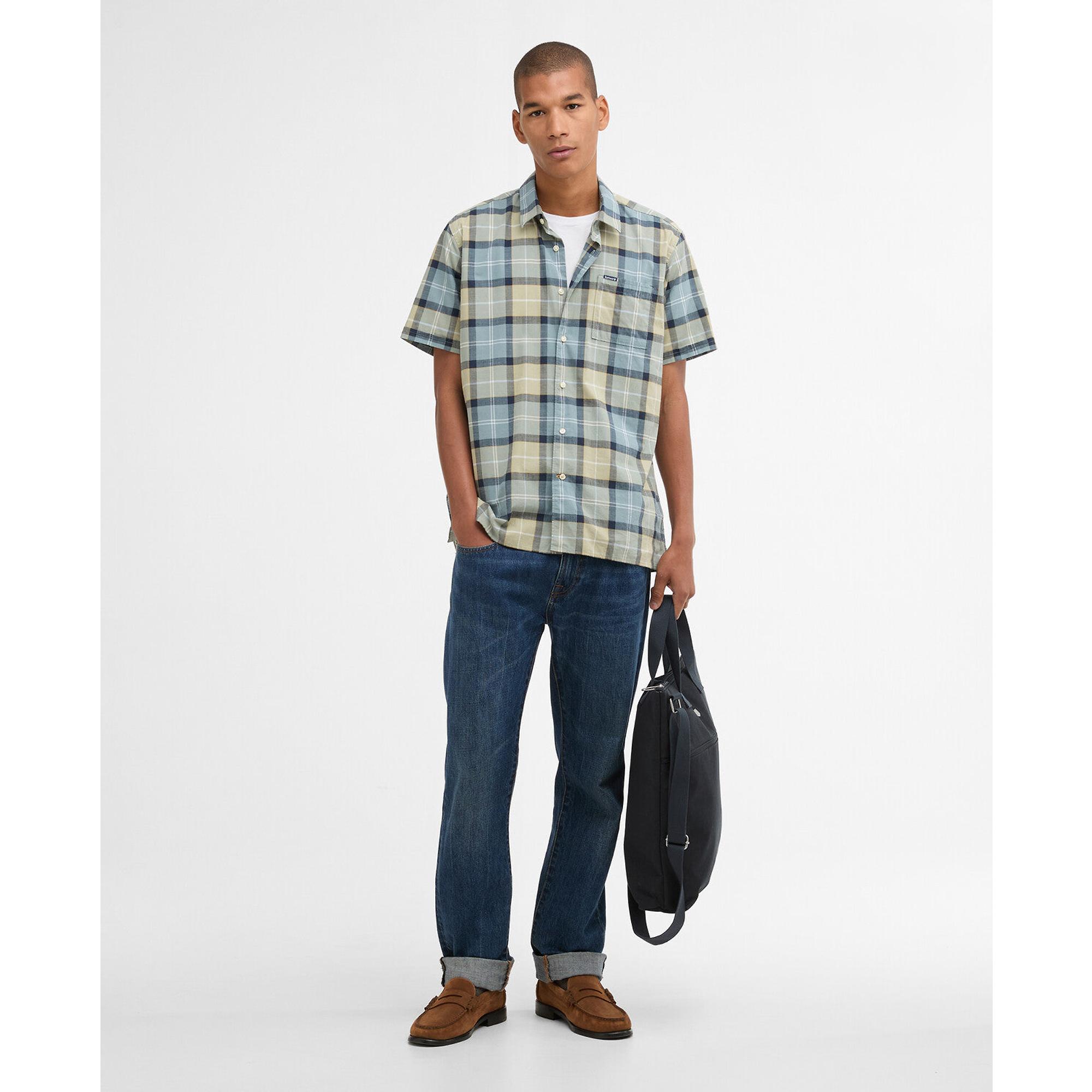 Product image 3 of 5 of Barbour Men's Gordon Short-Sleeved Tailored Shirt - Highland Loch Tartan