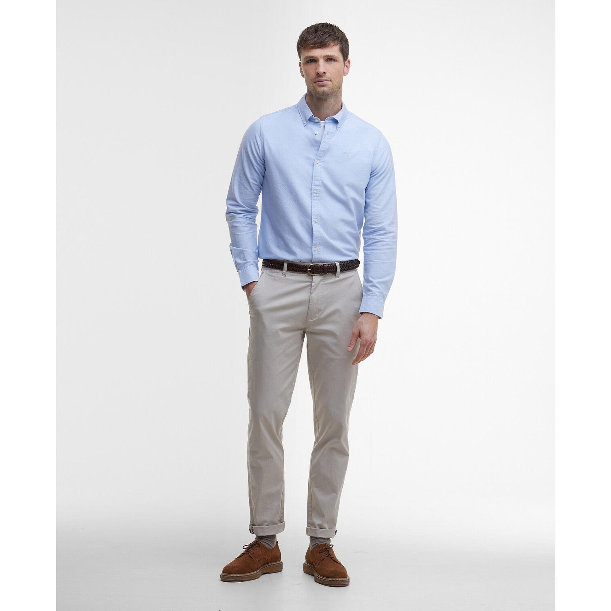 Product image 3 of 6 of Barbour Men's Oxtown Tailored Shirt - Sky