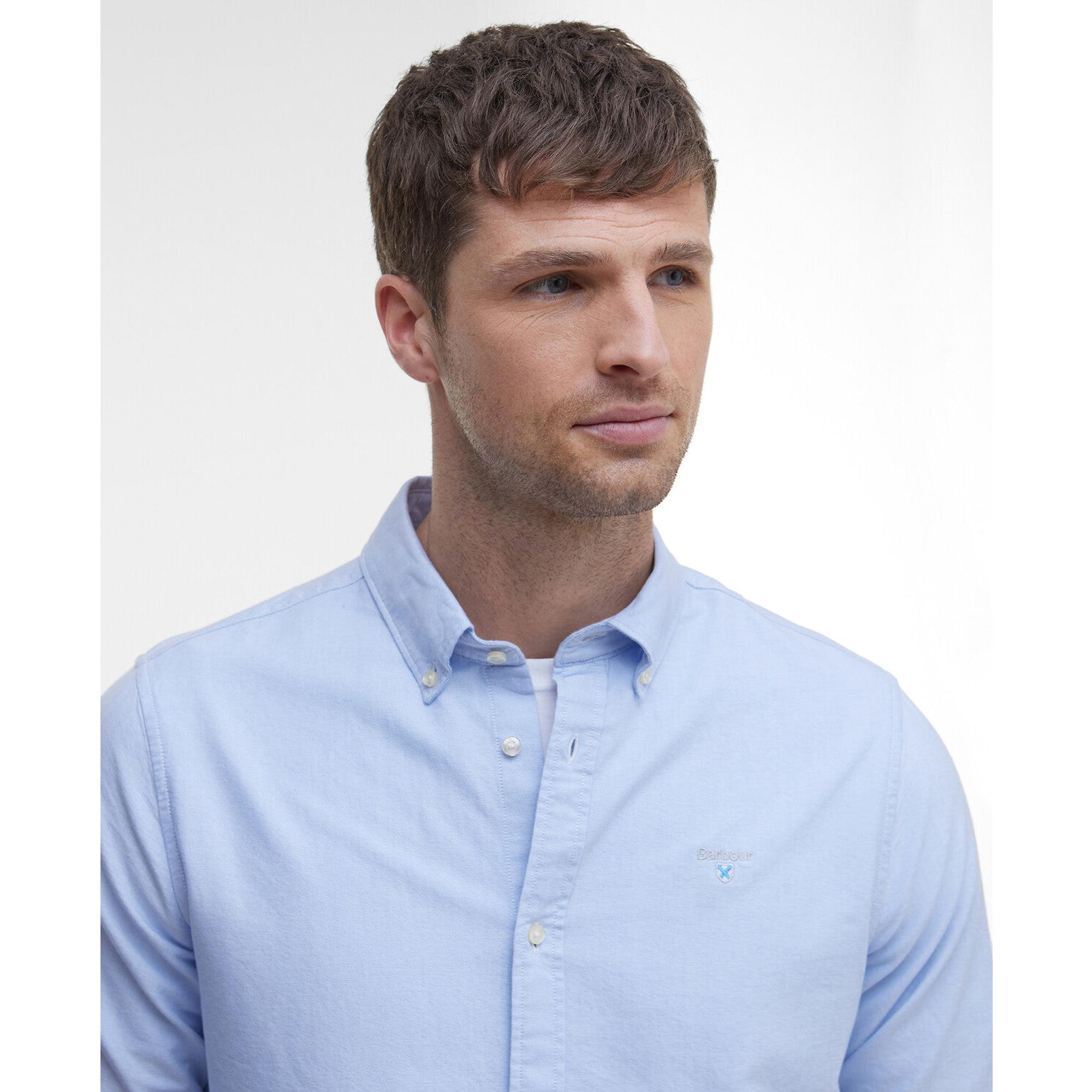 Product image 5 of 6 of Barbour Men's Oxtown Tailored Shirt - Sky