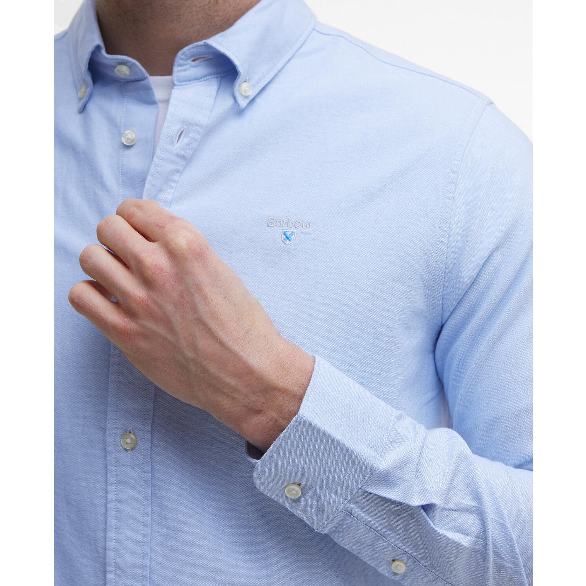 Product image 6 of 6 of Barbour Men's Oxtown Tailored Shirt - Sky