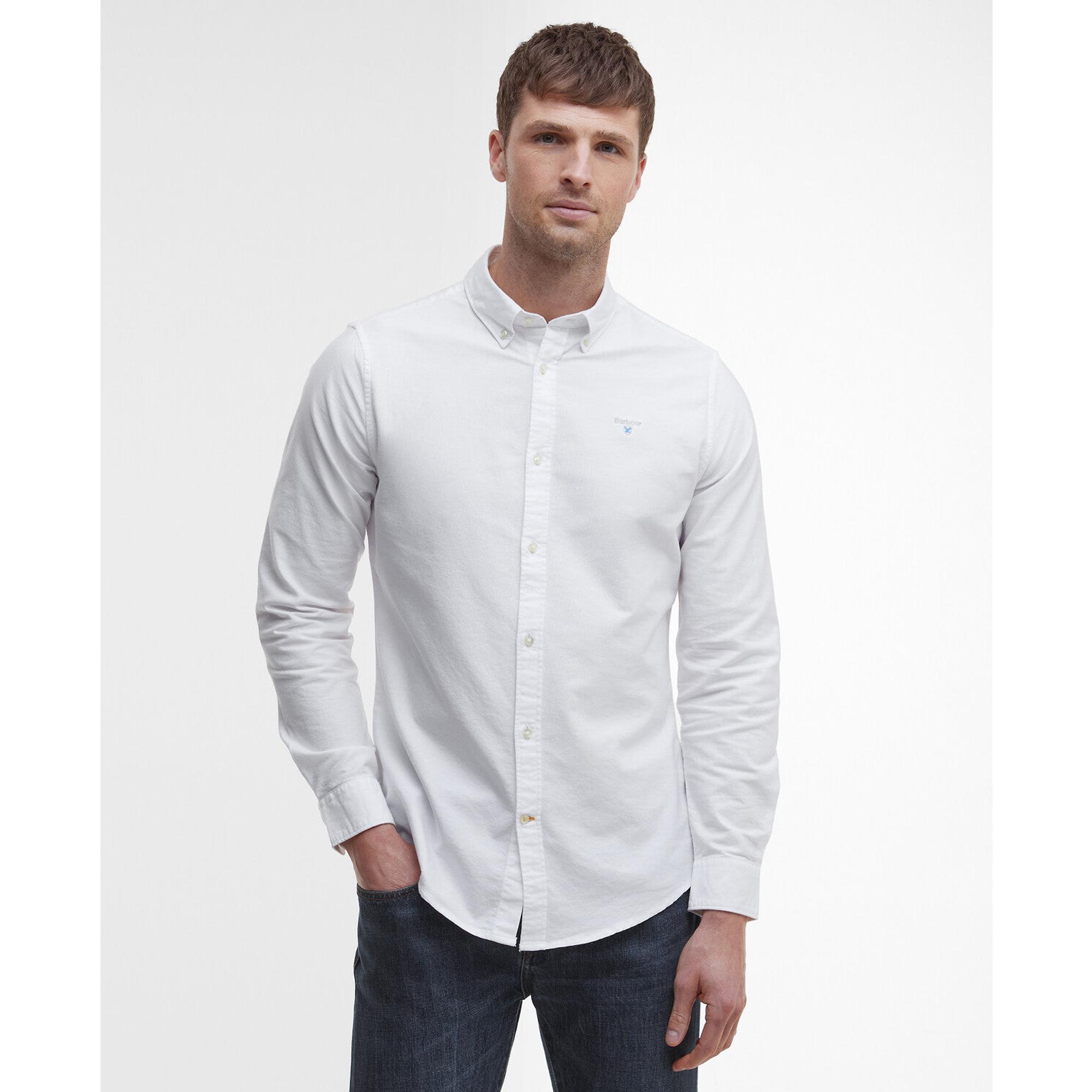 Product image 2 of 6 of Barbour Men's Oxtown Tailored Striped Shirt - White