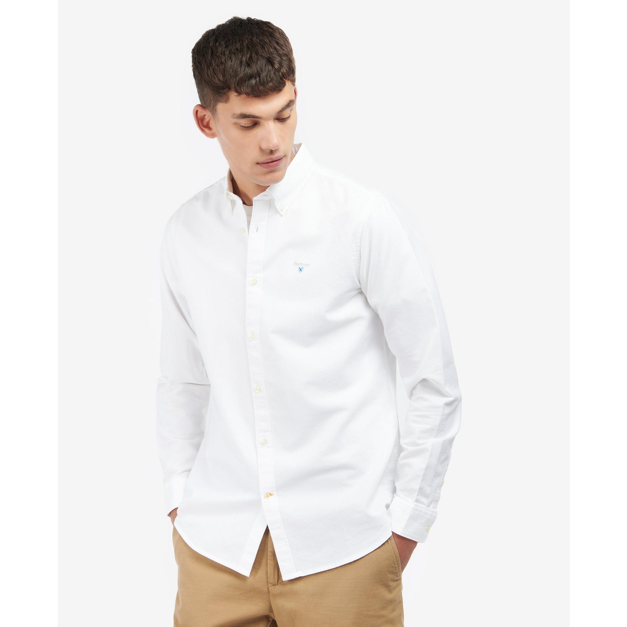 Product image 3 of 6 of Barbour Men's Oxtown Tailored Striped Shirt - White