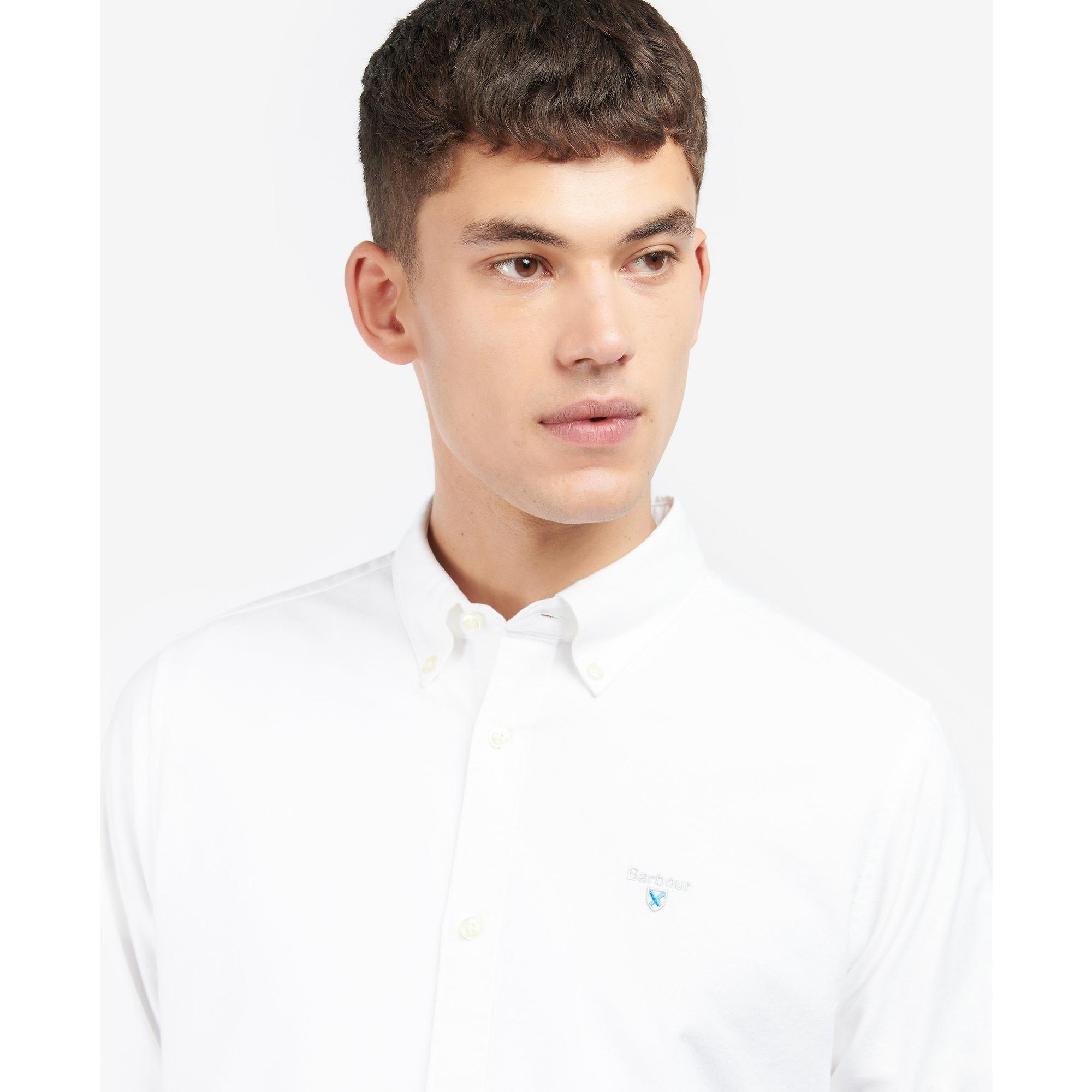 Product image 5 of 6 of Barbour Men's Oxtown Tailored Striped Shirt - White