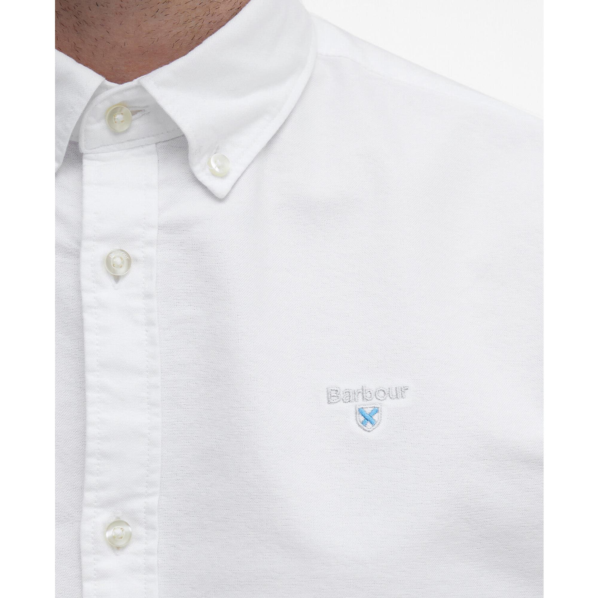 Product image 6 of 6 of Barbour Men's Oxtown Tailored Striped Shirt - White