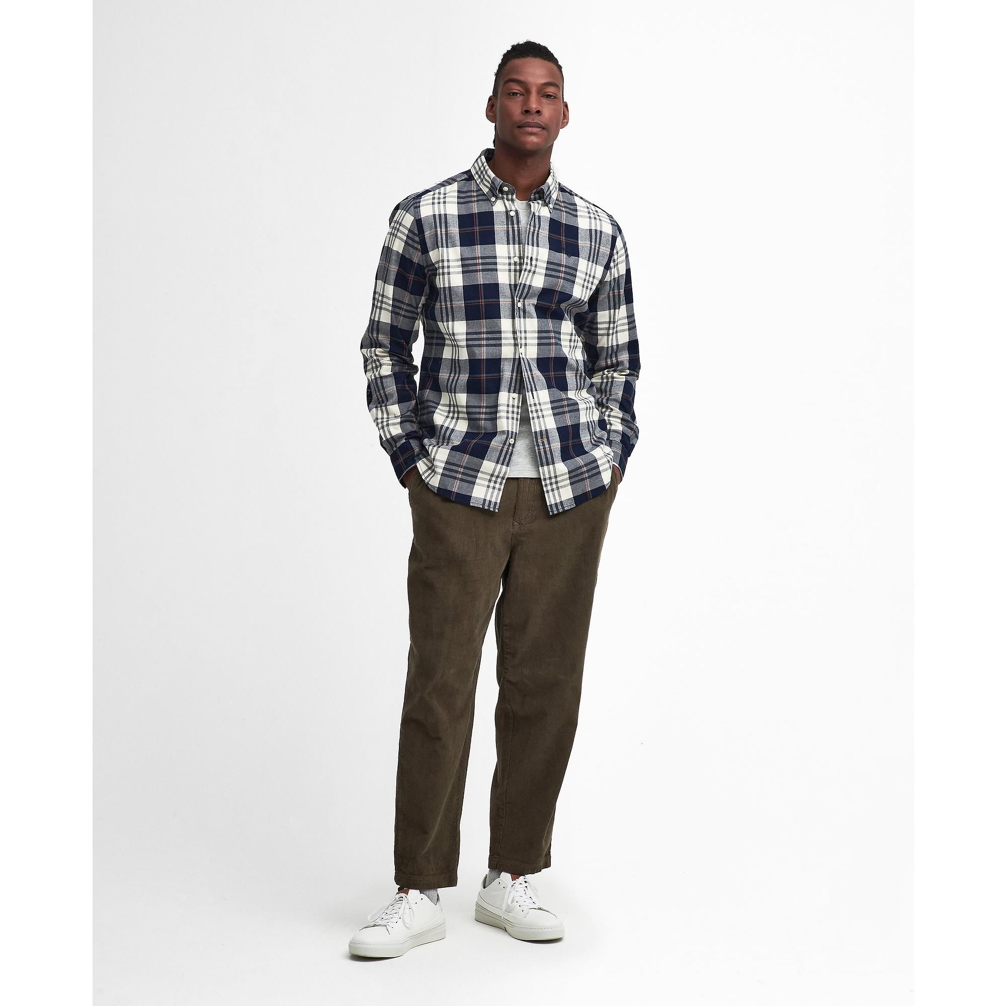 Product image 2 of 7 of Barbour Men's Edgar Tailored Shirt - Navy