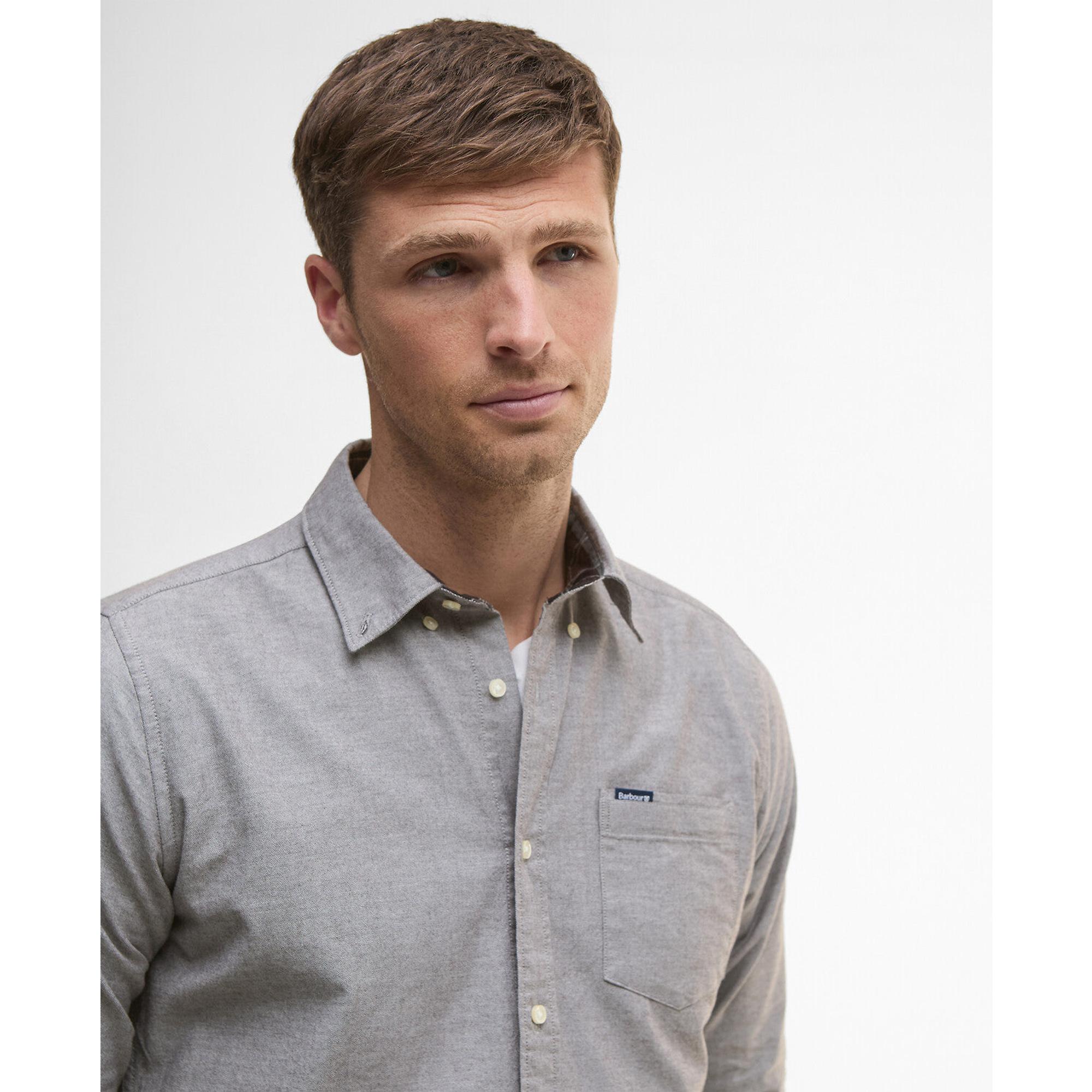 Product image 5 of 5 of Barbour Men's Marsden Tailored Oxford Shirt - Dark Oak