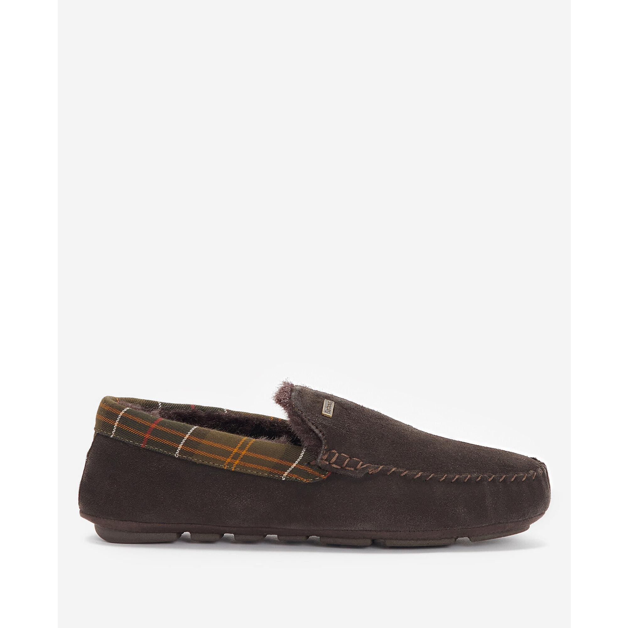 Product image 2 of 6 of Barbour Men's Monty Slippers - Brown Suede