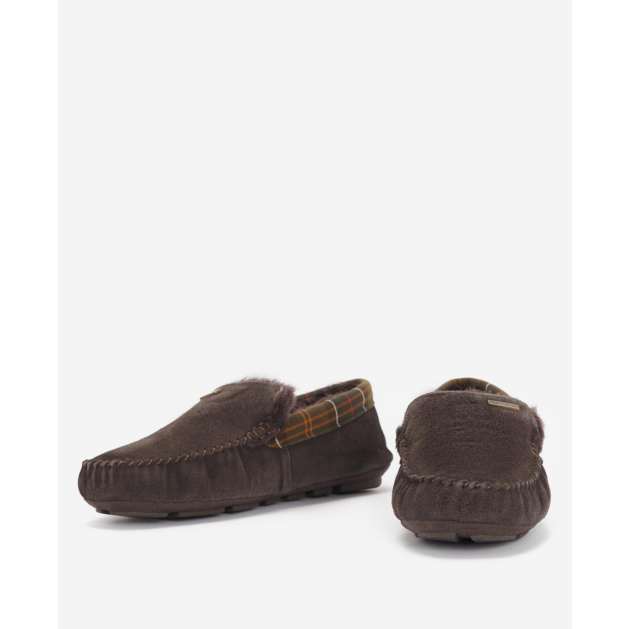 Product image 3 of 6 of Barbour Men's Monty Slippers - Brown Suede