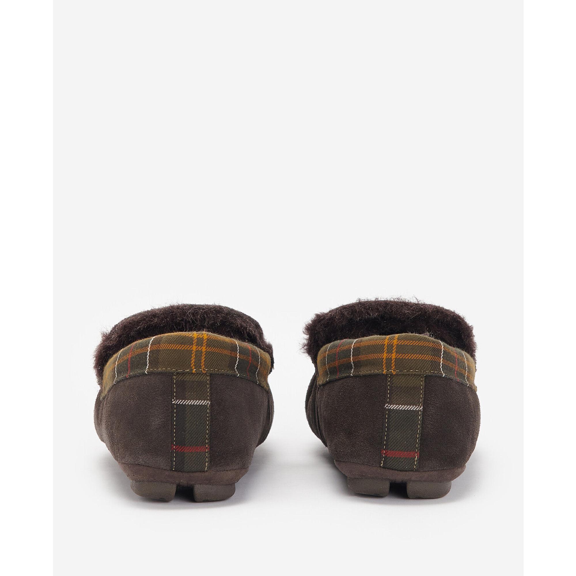 Product image 4 of 6 of Barbour Men's Monty Slippers - Brown Suede