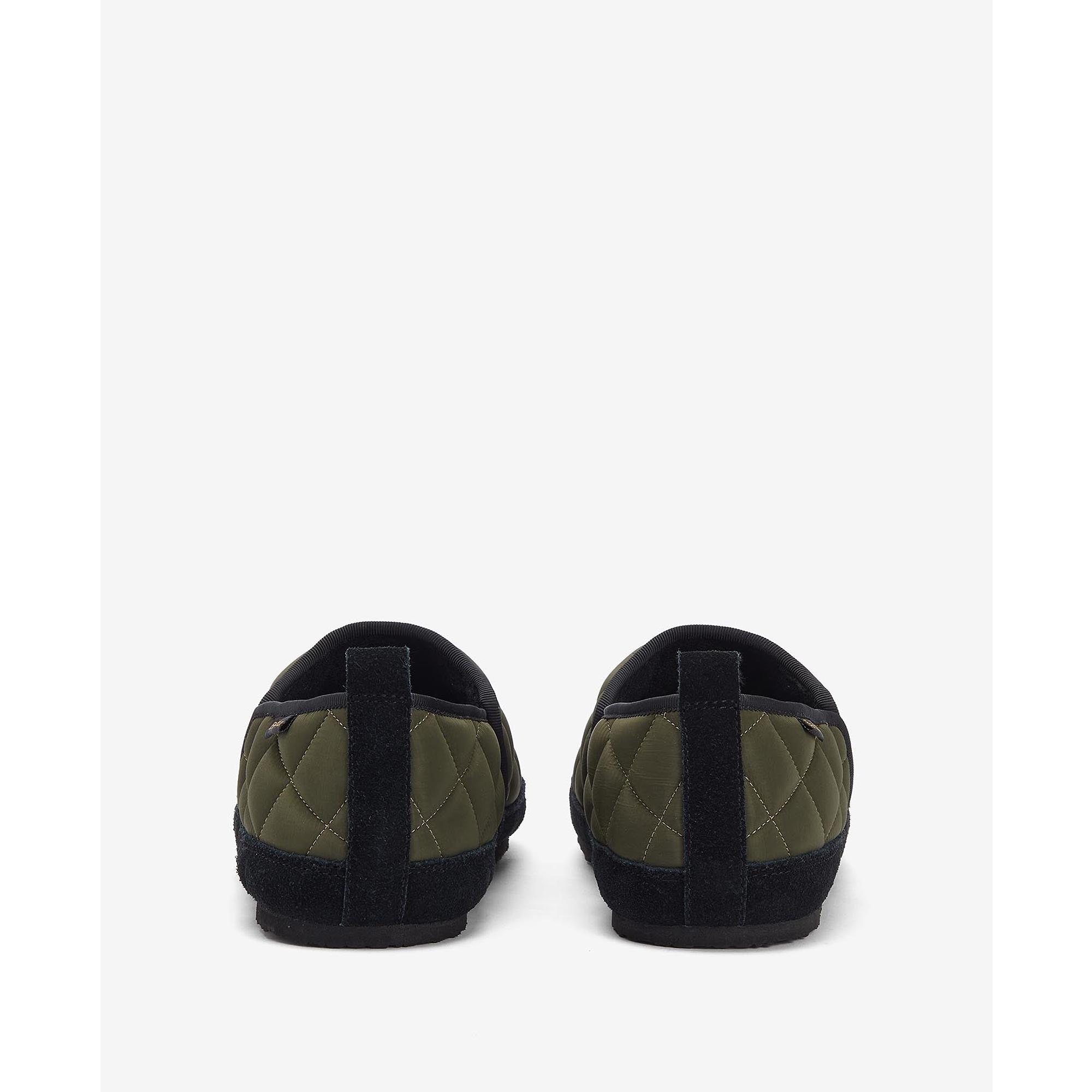 Product image 3 of 6 of Barbour Men's Hall Quilted Slippers - Olive