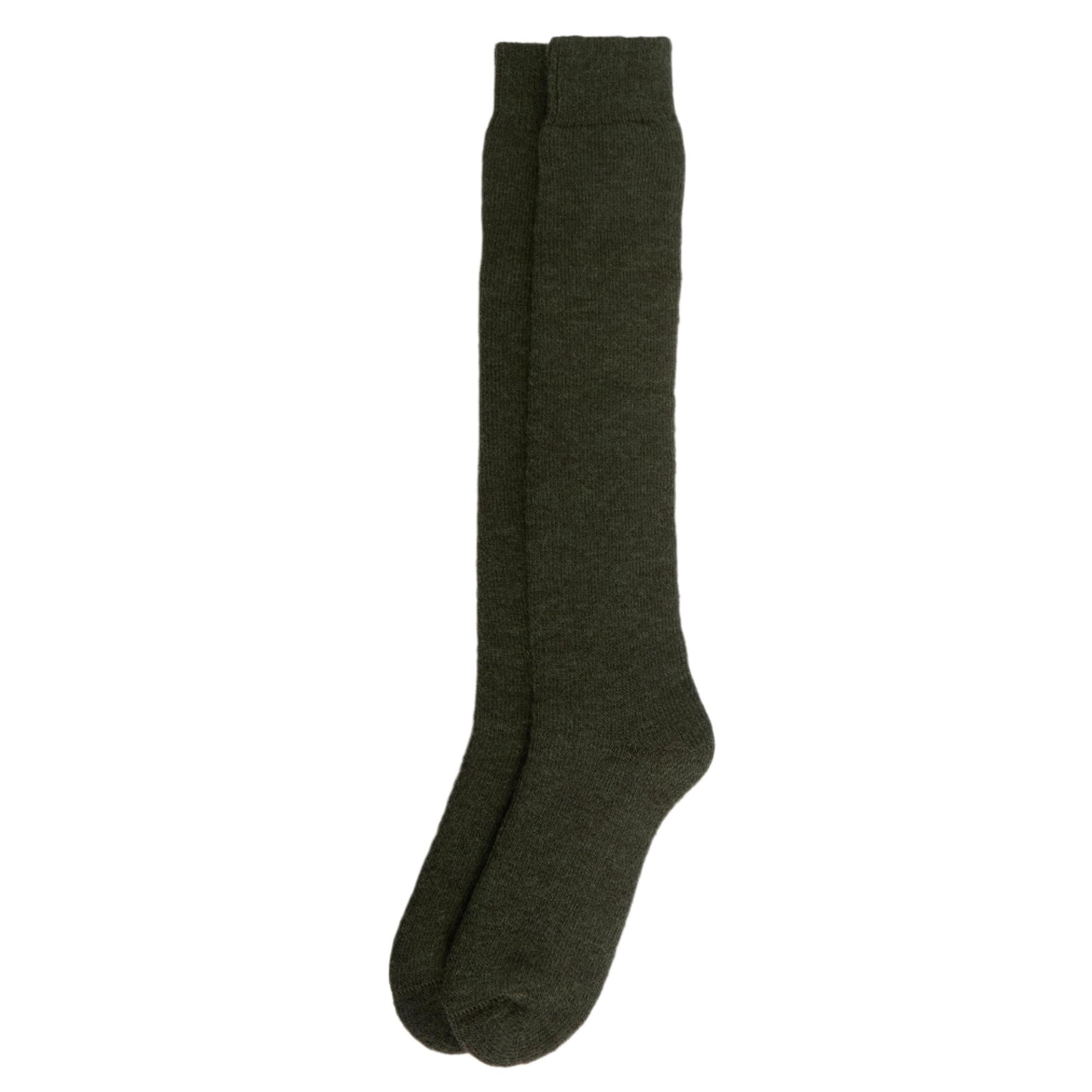 Product image 1 of 6 of Barbour Men's Wellington Knee Socks - Olive Green