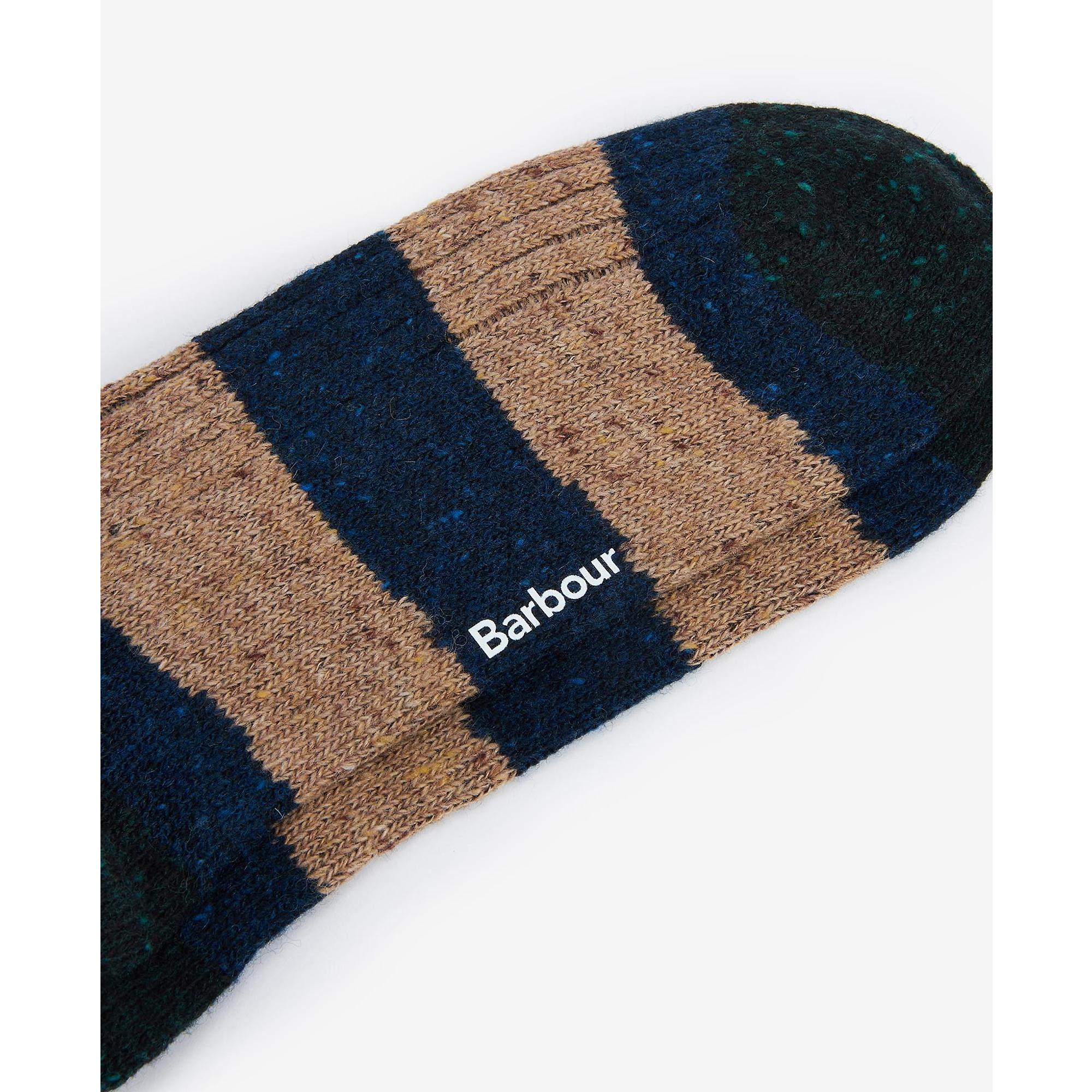 Product image 3 of 3 of Barbour Men's Houghton Socks (Set of 2) - Sandstone/Navy