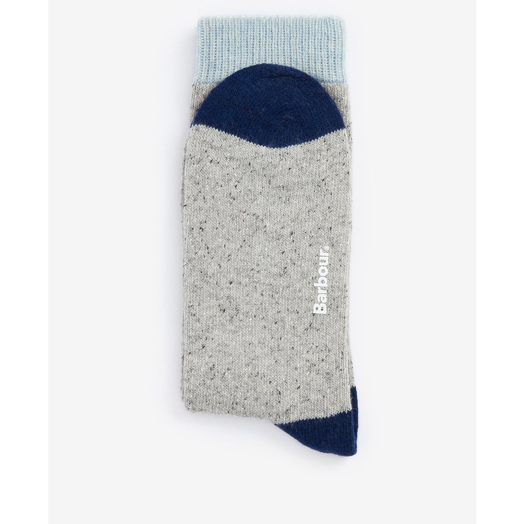 Product image 2 of 5 of Barbour Men's Fairisle Socks Set of 2 - Blue Granite Mix