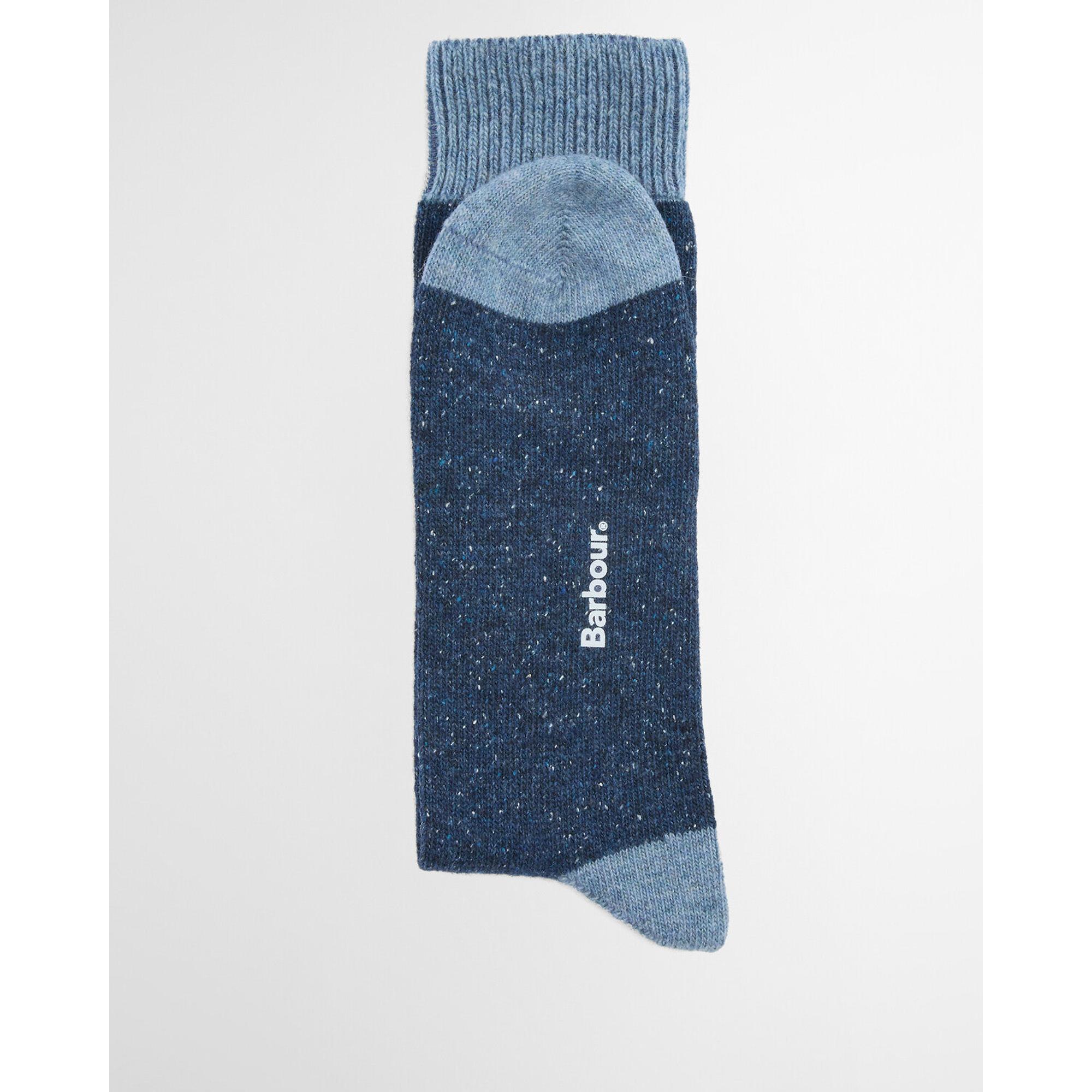 Product image 4 of 5 of Barbour Men's Fairisle Socks 2 Pack - Midnight Oak Mix