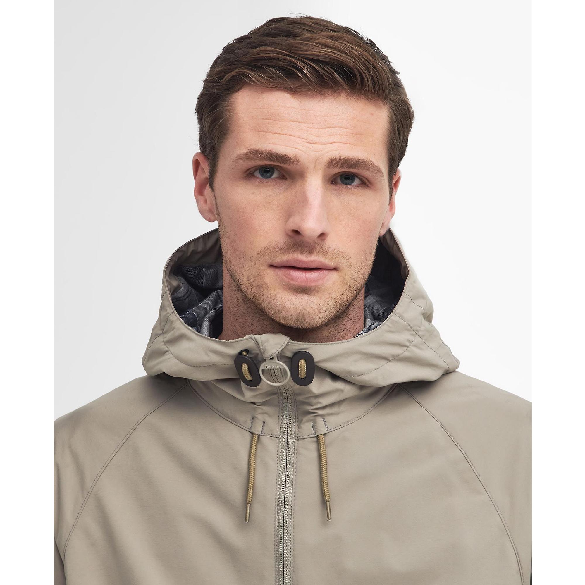 Product image 5 of 9 of Barbour Men's Kirkhill Showerproof Jacket - Concrete