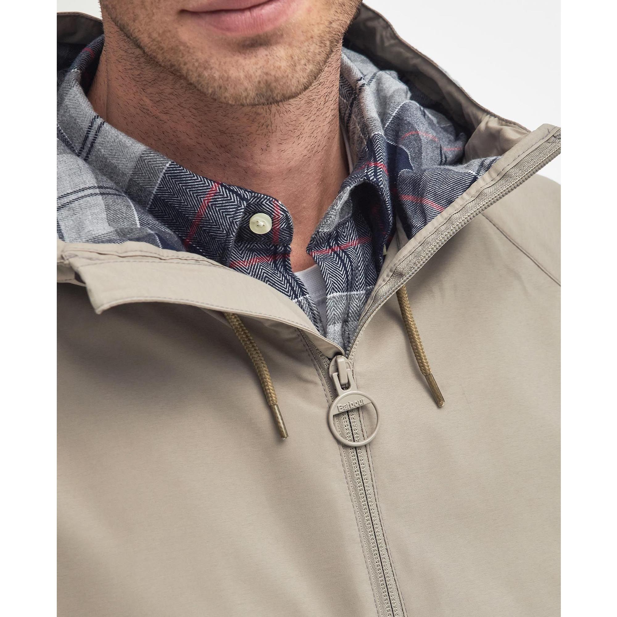 Product image 6 of 9 of Barbour Men's Kirkhill Showerproof Jacket - Concrete