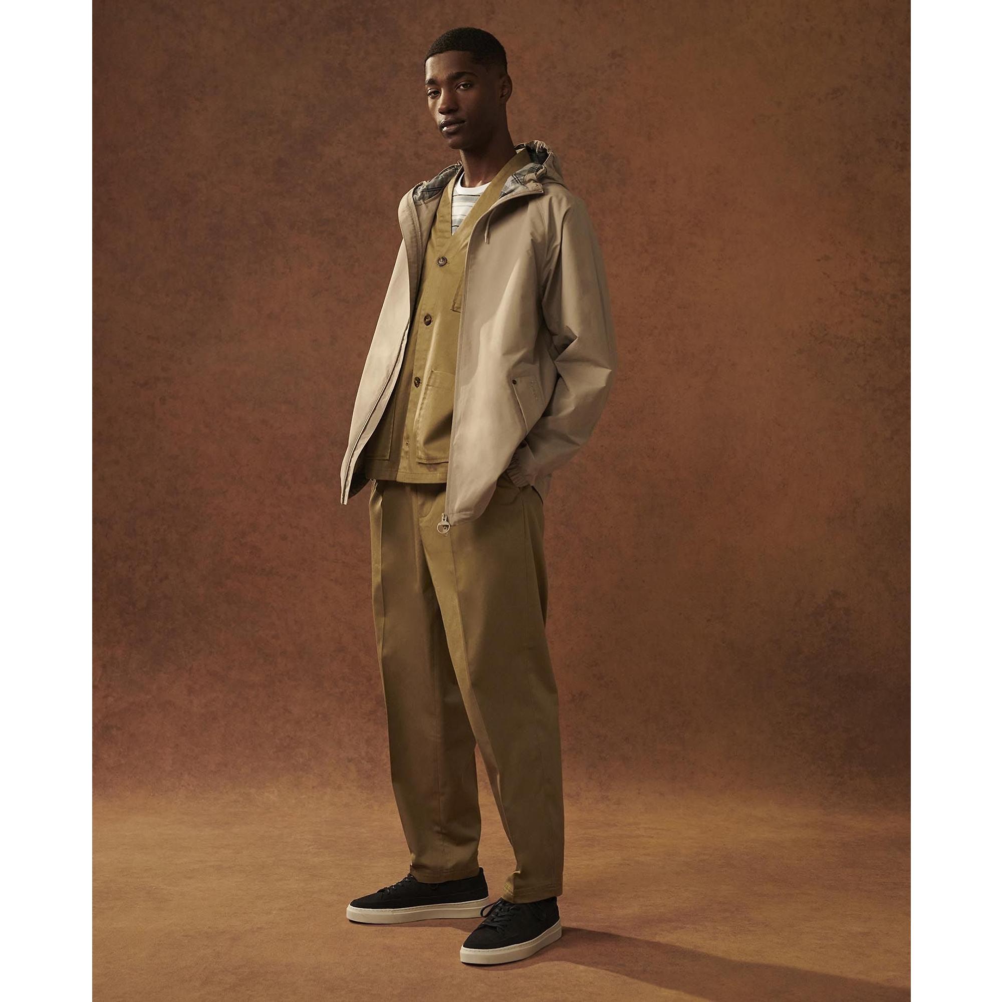 Product image 9 of 9 of Barbour Men's Kirkhill Showerproof Jacket - Concrete