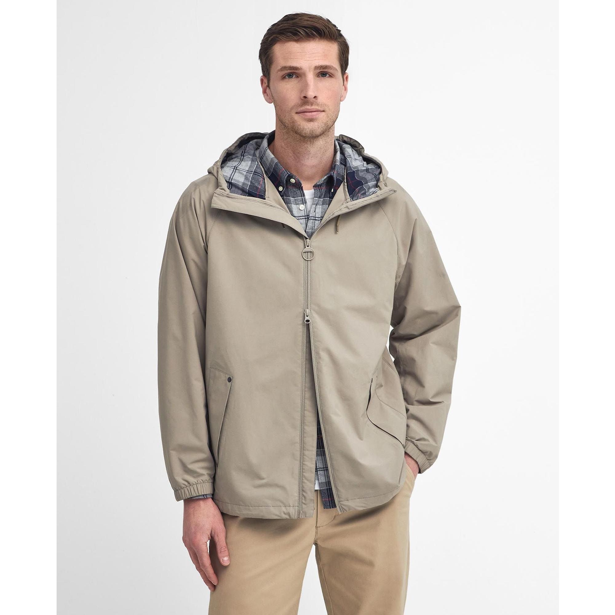 Product image 2 of 9 of Barbour Men's Kirkhill Showerproof Jacket - Concrete