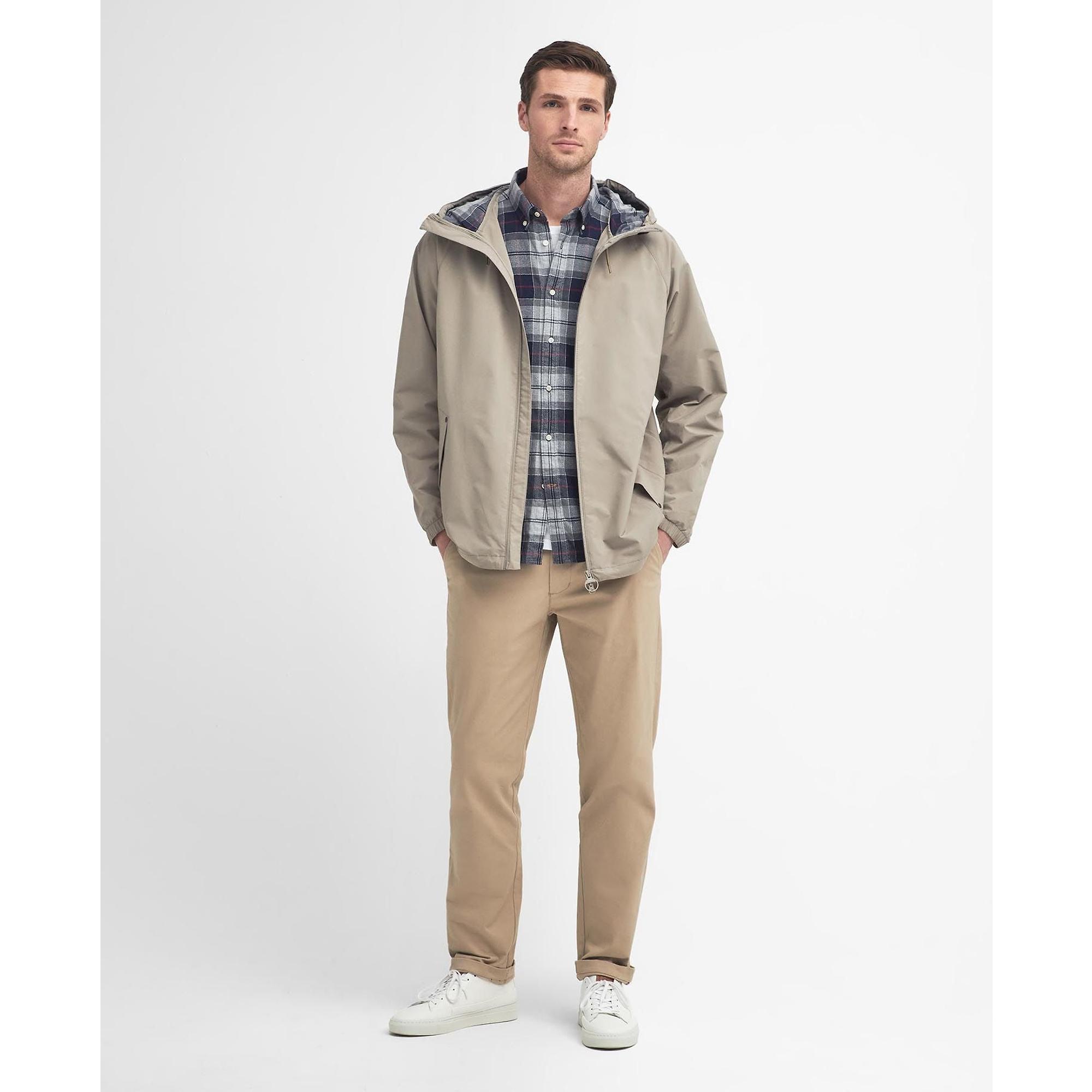 Product image 4 of 9 of Barbour Men's Kirkhill Showerproof Jacket - Concrete