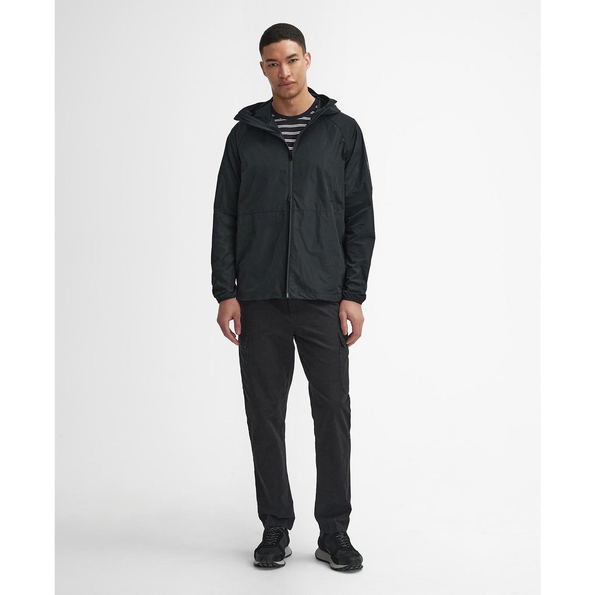 Product image 5 of 7 of Barbour International Men's Peckett Showerproof Jacket - Black