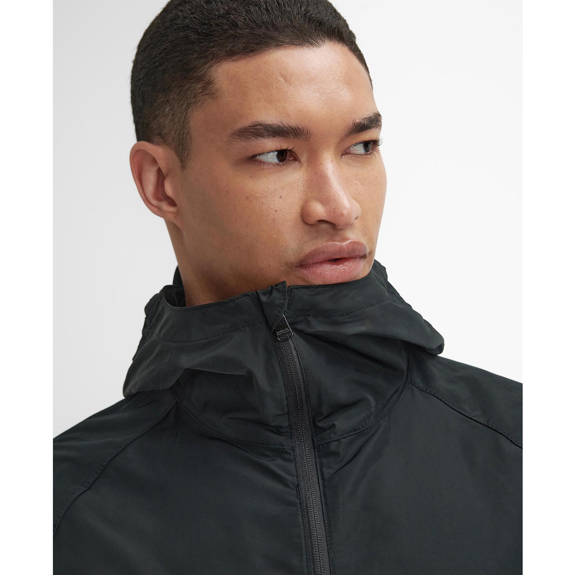 Product image 6 of 7 of Barbour International Men's Peckett Showerproof Jacket - Black
