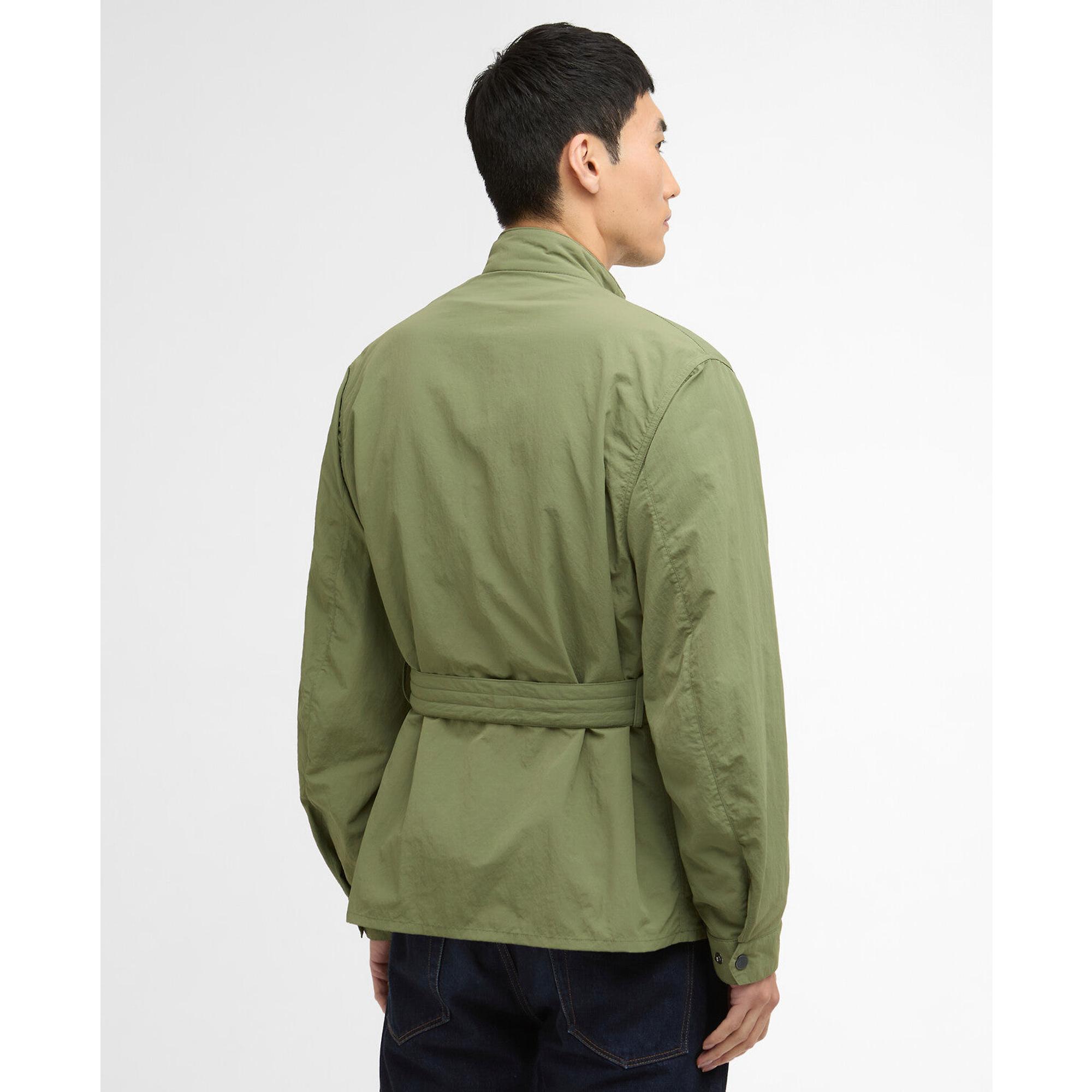 Product image 4 of 7 of Barbour International Men's Contemporary A7 Showerproof Jacket - Burnt Olive