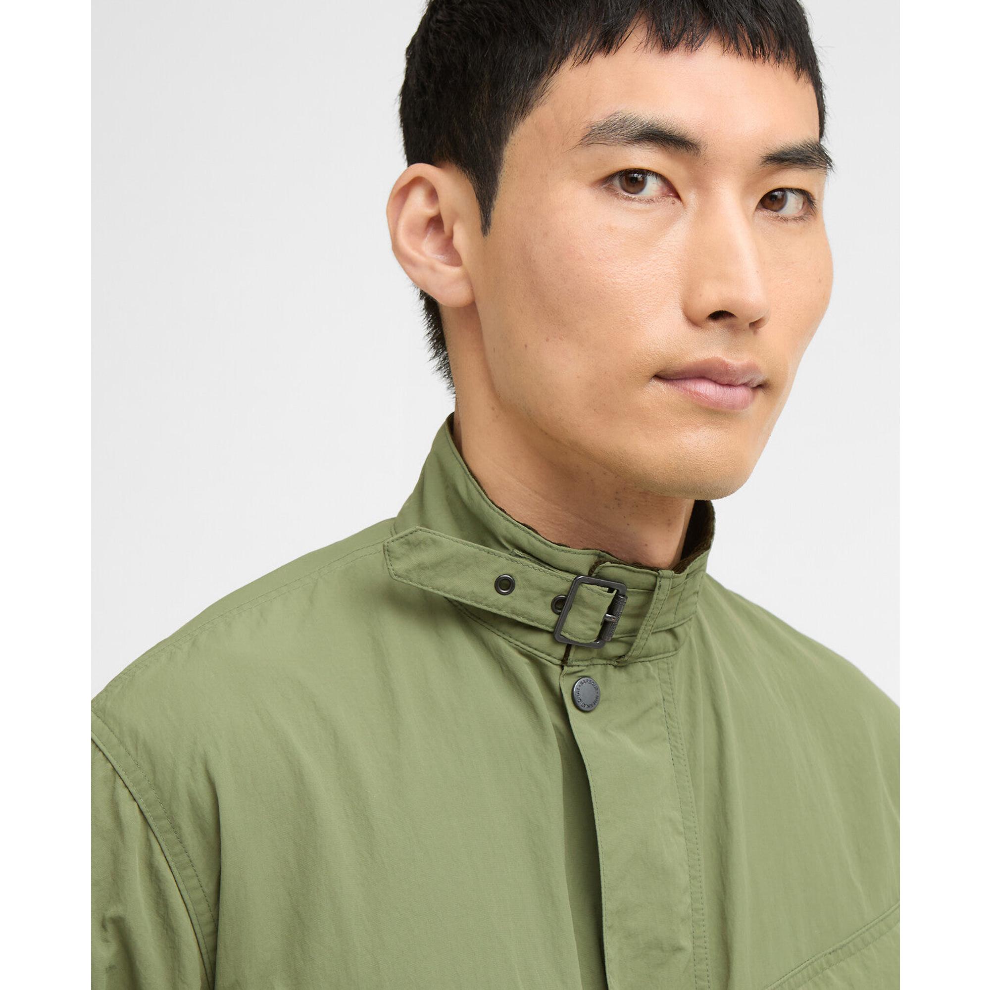 Product image 5 of 7 of Barbour International Men's Contemporary A7 Showerproof Jacket - Burnt Olive