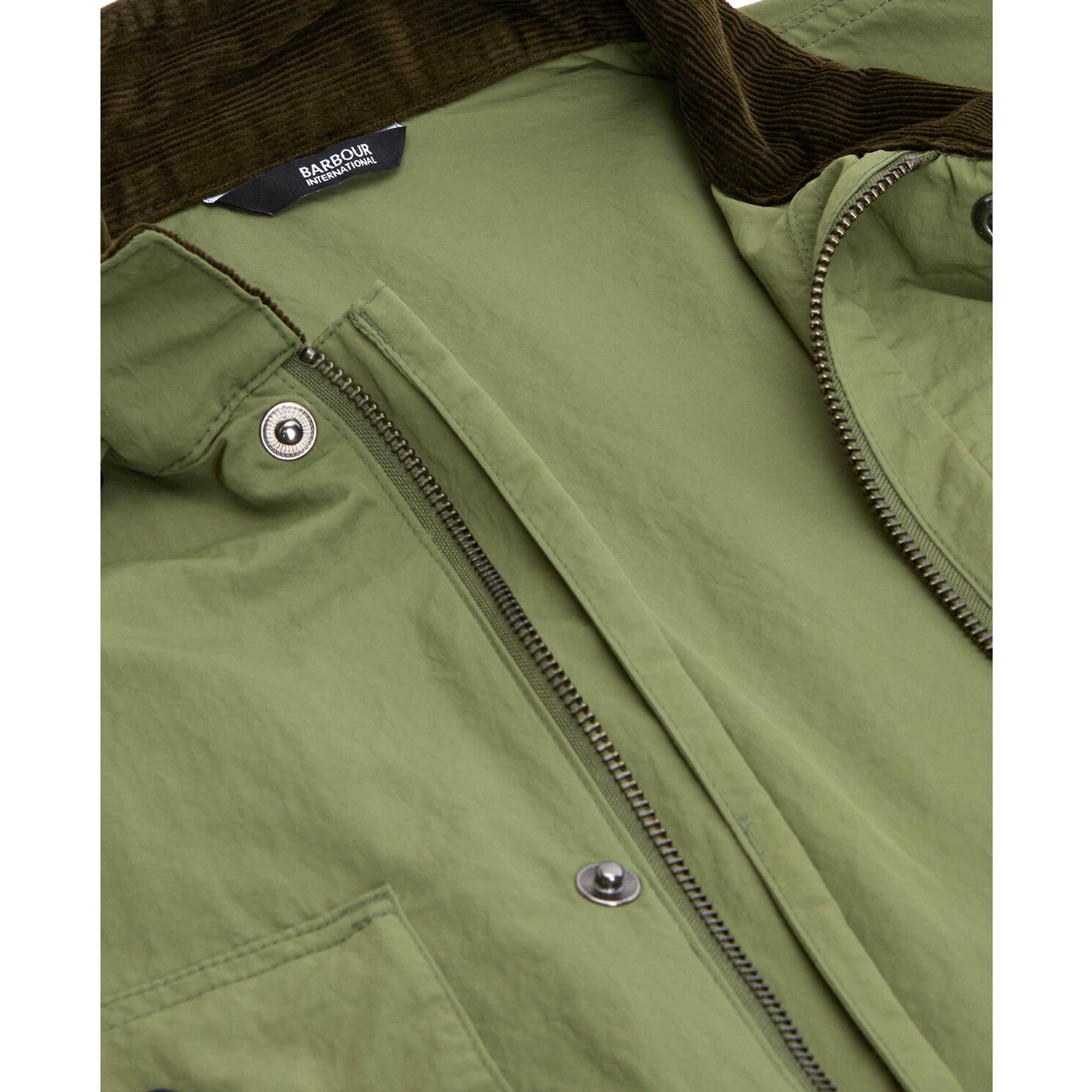 Product image 7 of 7 of Barbour International Men's Contemporary A7 Showerproof Jacket - Burnt Olive
