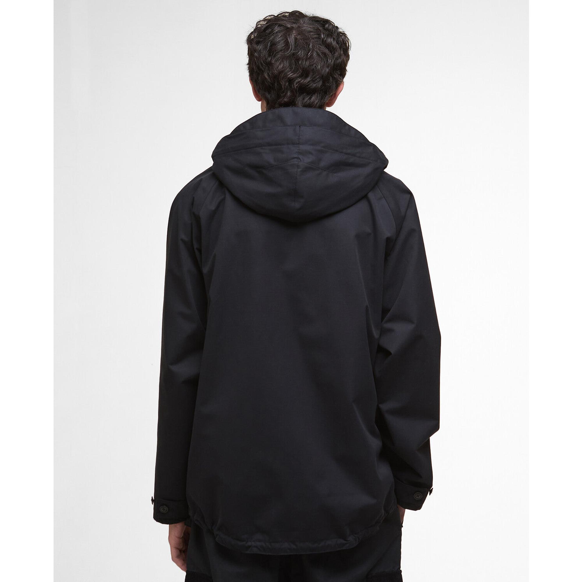 Product image 4 of 8 of Barbour Men's Re-Engineered Hooded Wading Spey Showerproof Jacket - Black