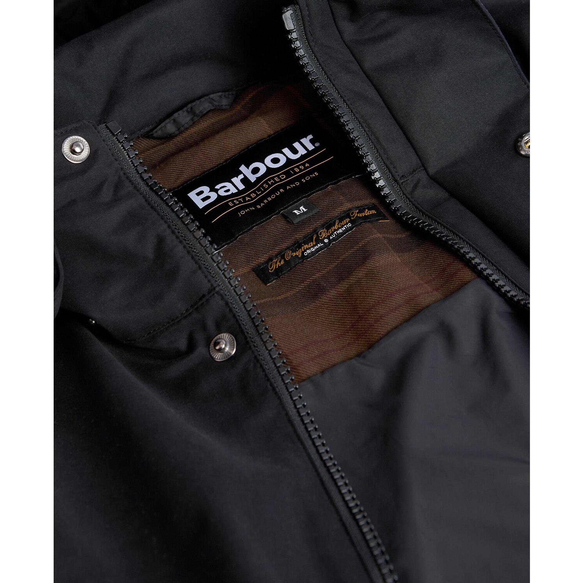 Product image 8 of 8 of Barbour Men's Re-Engineered Hooded Wading Spey Showerproof Jacket - Black