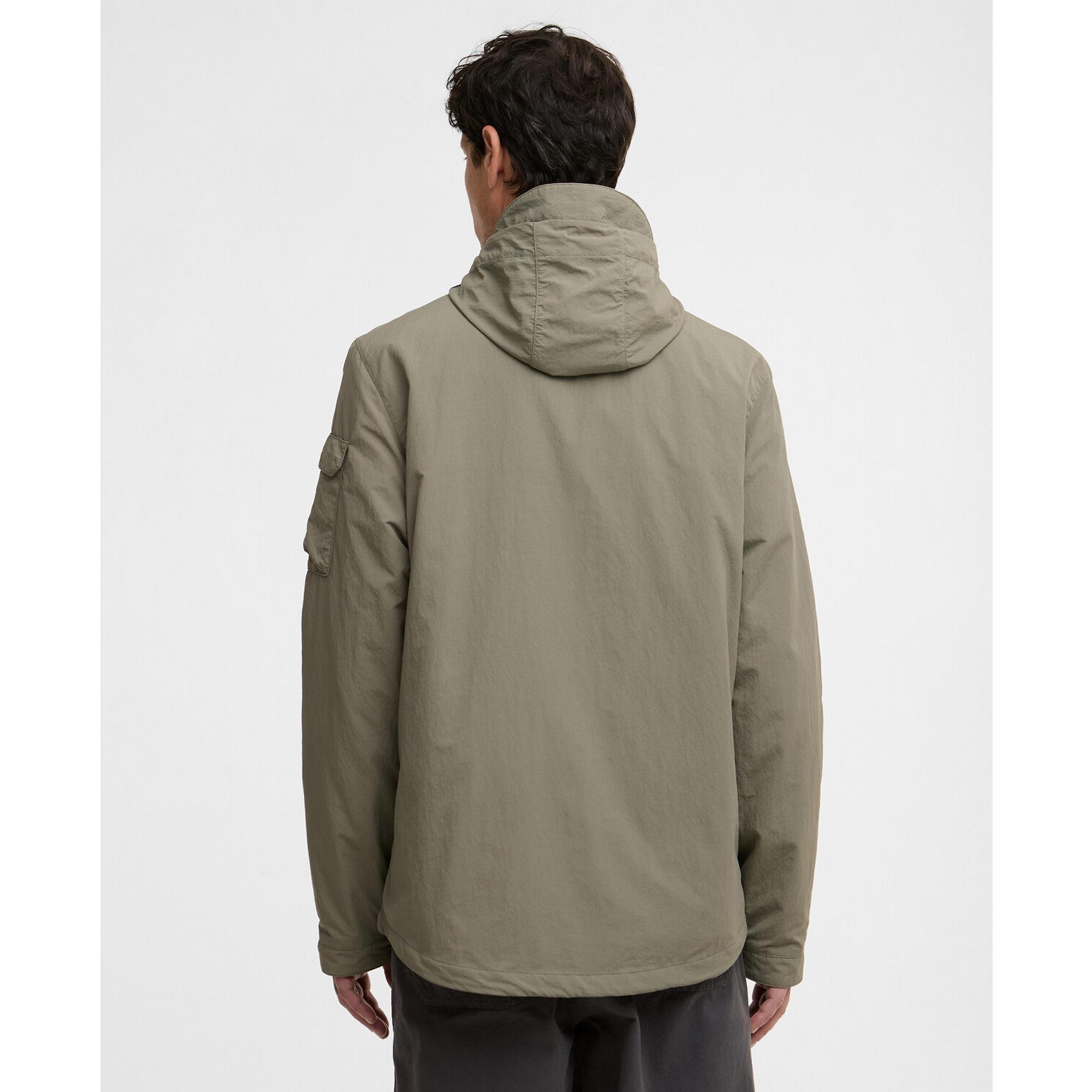 Product image 4 of 7 of Barbour Men's Re-Engineered Argyll Showerproof Jacket - Smokey Olive