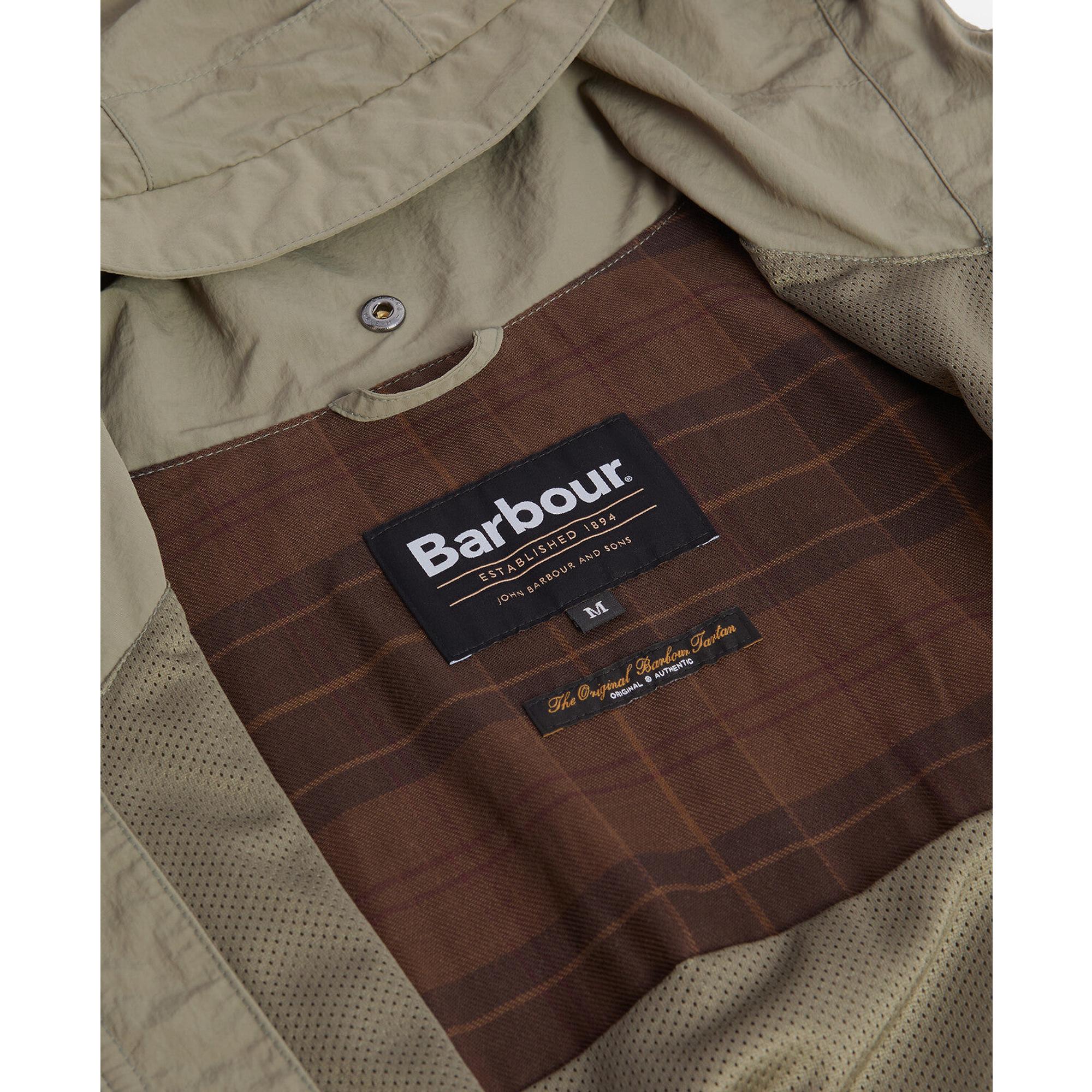 Product image 7 of 7 of Barbour Men's Re-Engineered Argyll Showerproof Jacket - Smokey Olive