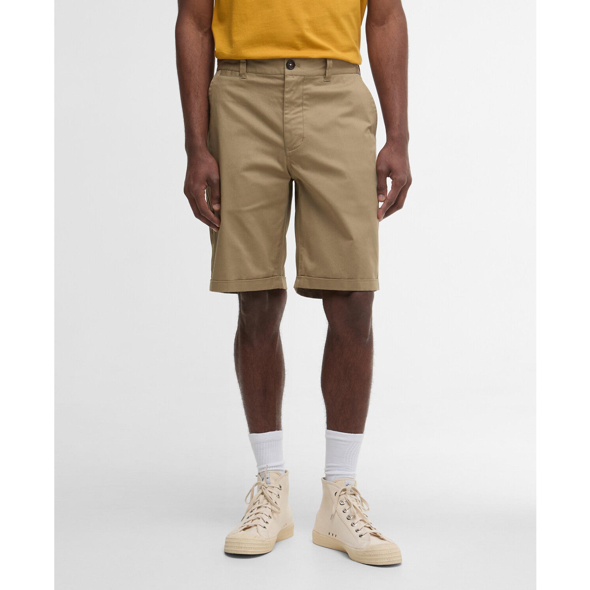 Product image 3 of 5 of Barbour Men's Smart Chino Shorts - Grey Olive