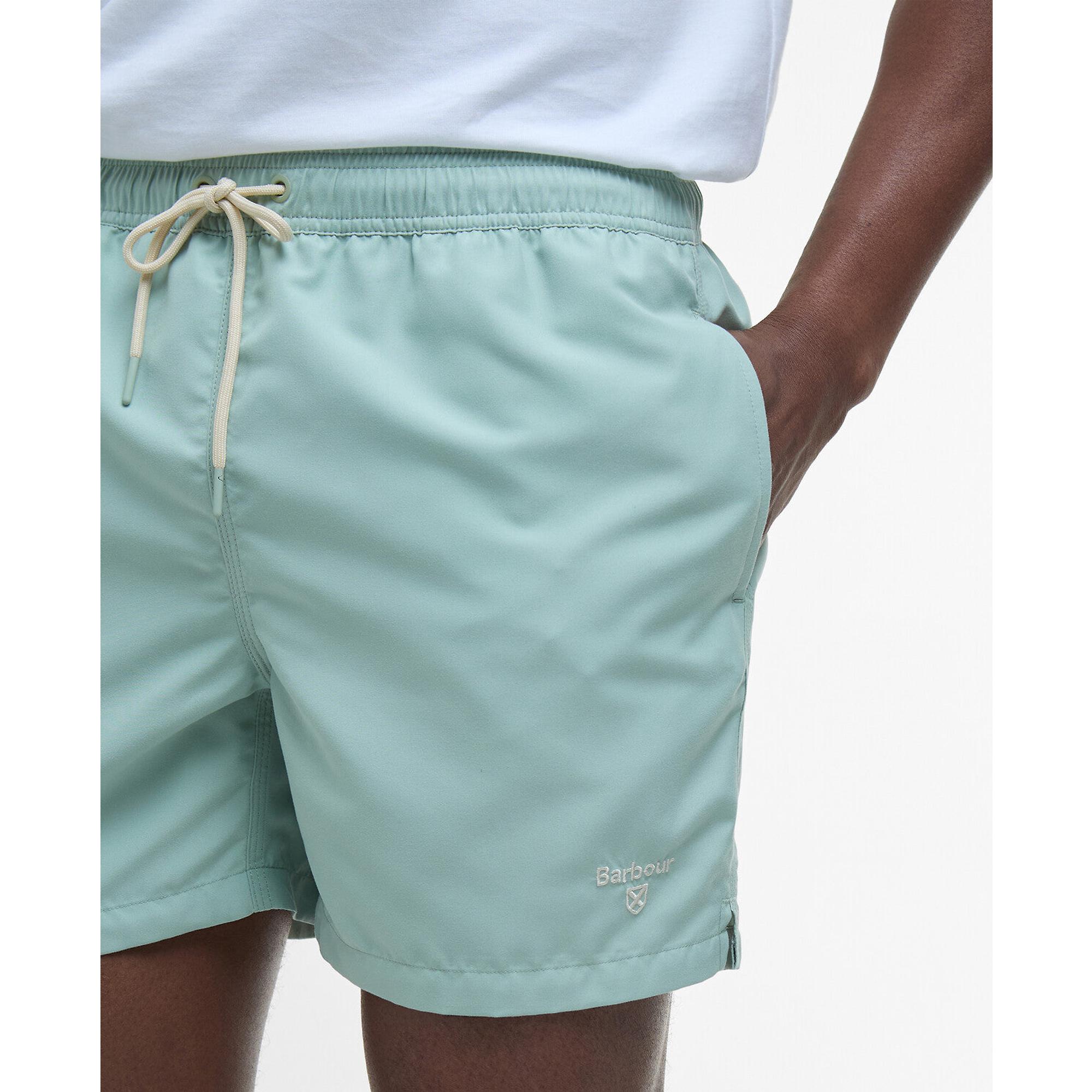 Product image 6 of 7 of Barbour Men's Logo Swim Shorts - Pale Apple