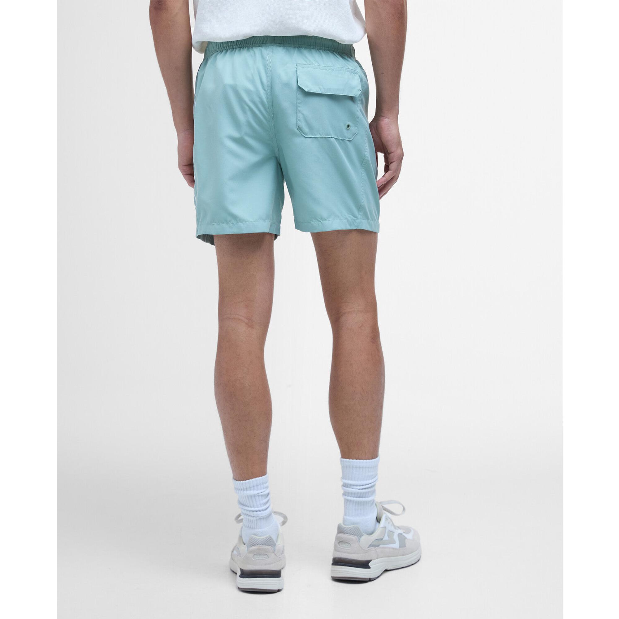 Product image 4 of 6 of Barbour International Men's Large Logo Swim Shorts - Granite Green