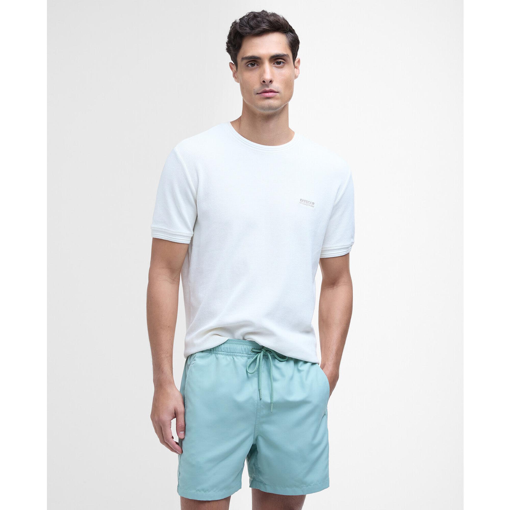 Product image 6 of 6 of Barbour International Men's Large Logo Swim Shorts - Granite Green