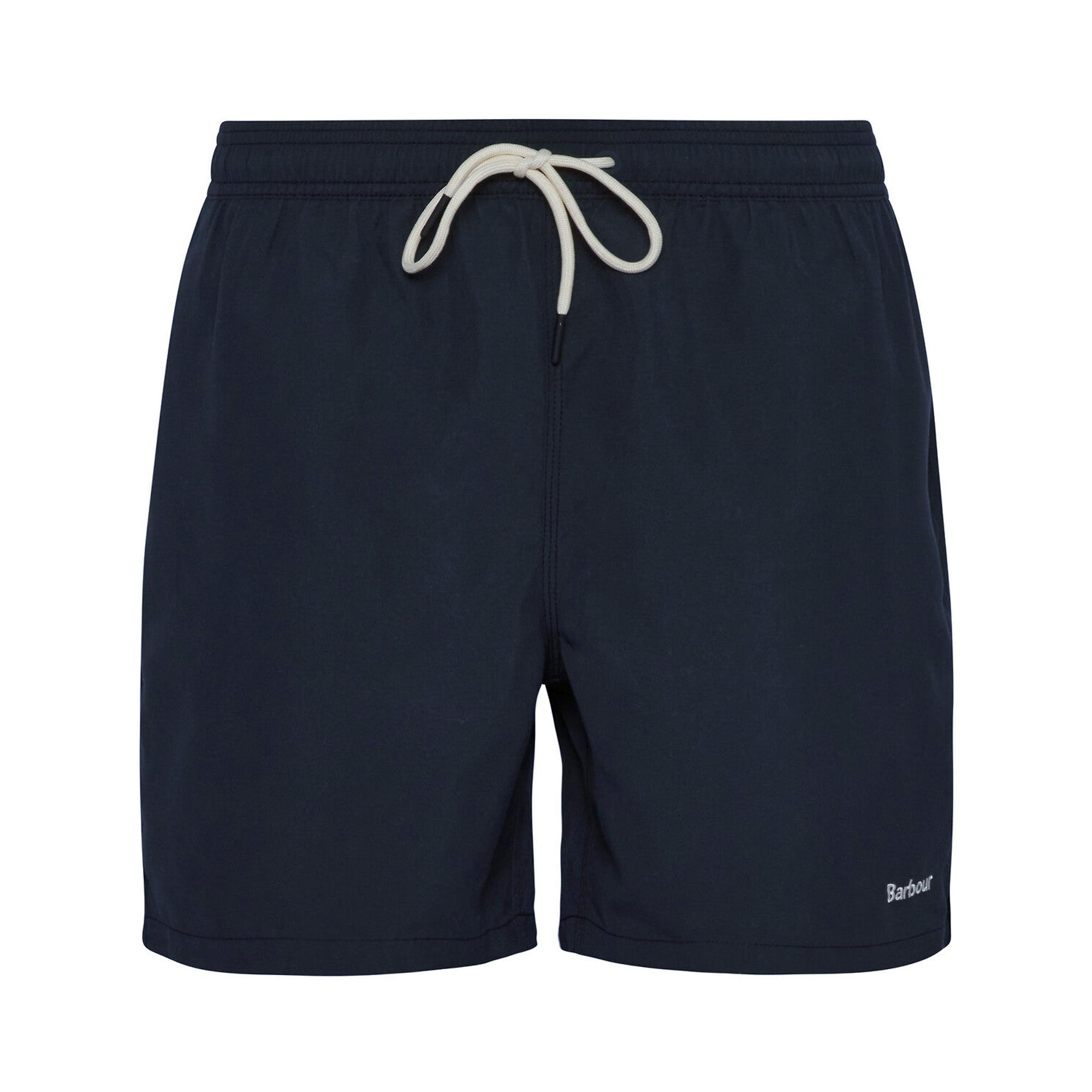 Product image 1 of 6 of Barbour Men's Staple Logo 7" Swim Shorts - Classic Black