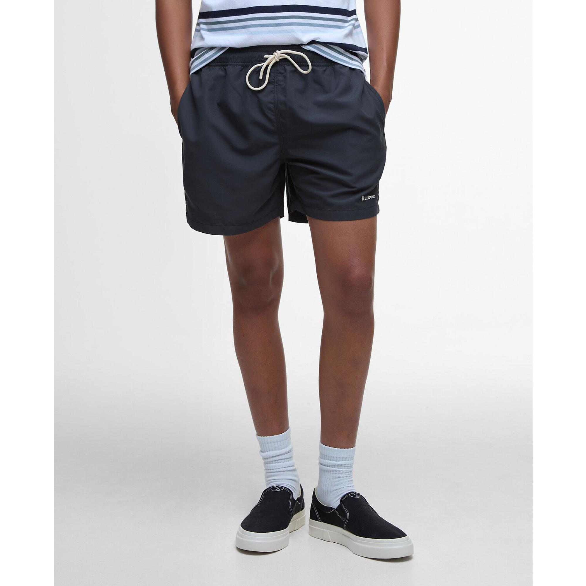Product image 3 of 6 of Barbour Men's Staple Logo 7" Swim Shorts - Classic Black