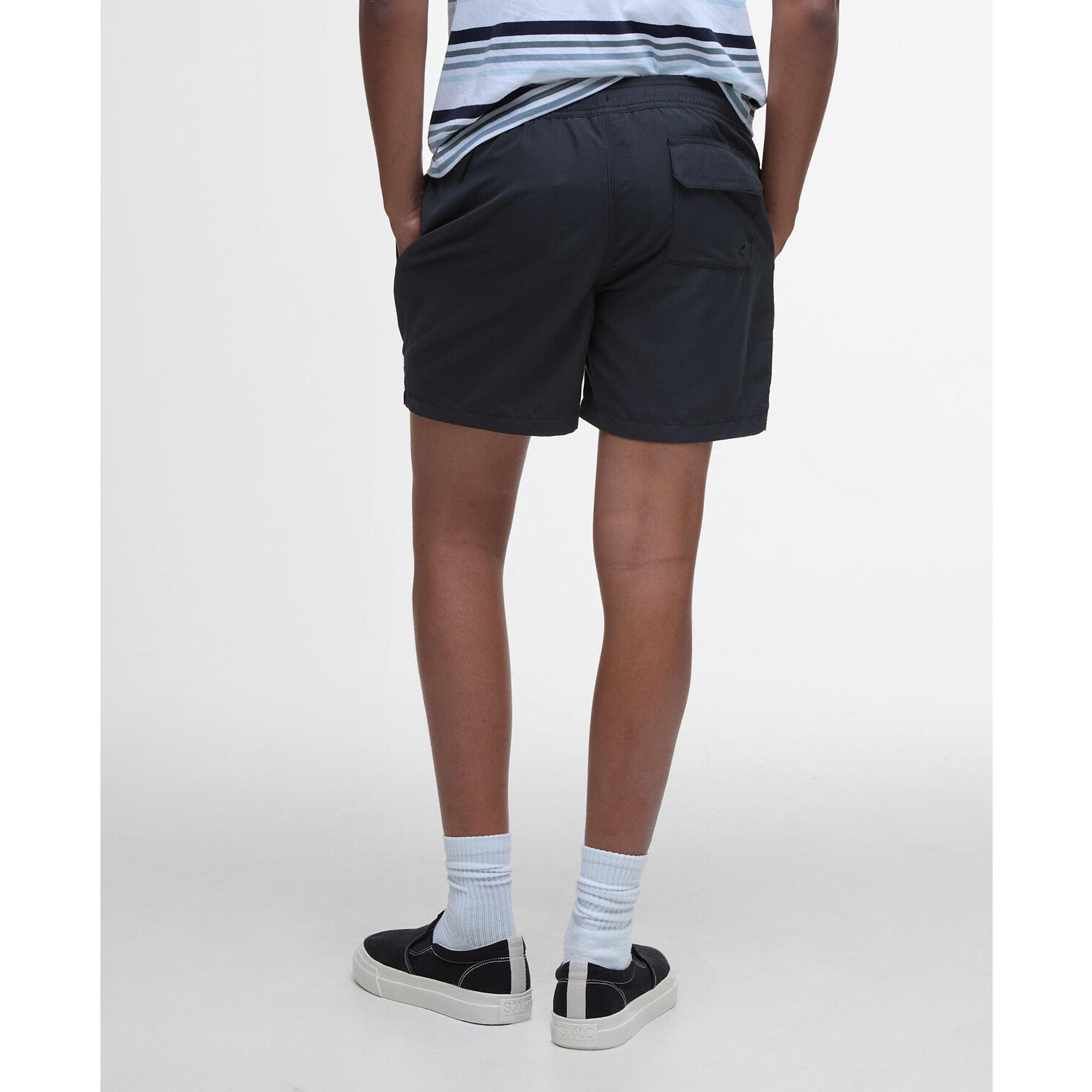 Product image 4 of 6 of Barbour Men's Staple Logo 7" Swim Shorts - Classic Black