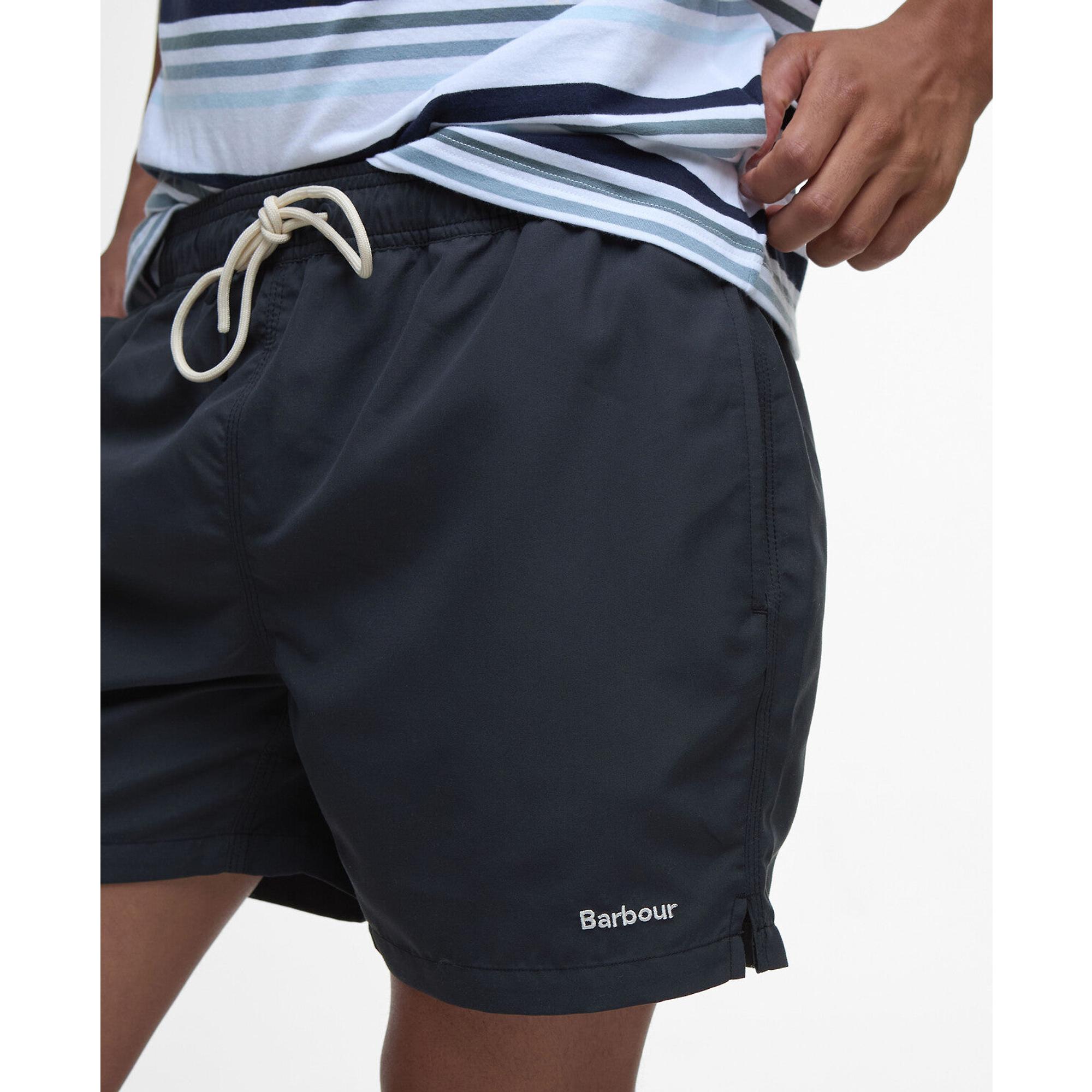 Product image 5 of 6 of Barbour Men's Staple Logo 7" Swim Shorts - Classic Black