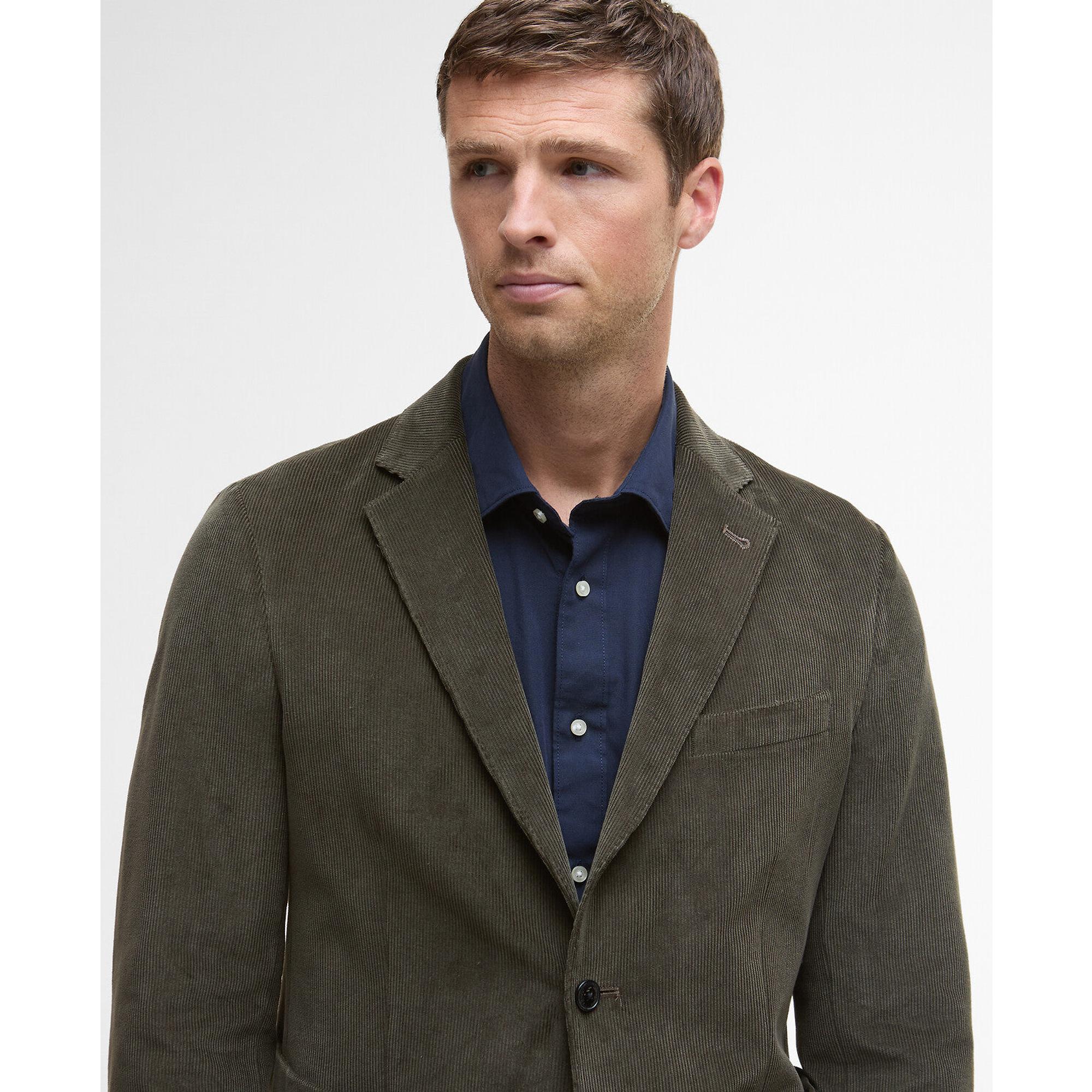 Product image 5 of 8 of Barbour Men's Wallington Cord Blazer - Olive